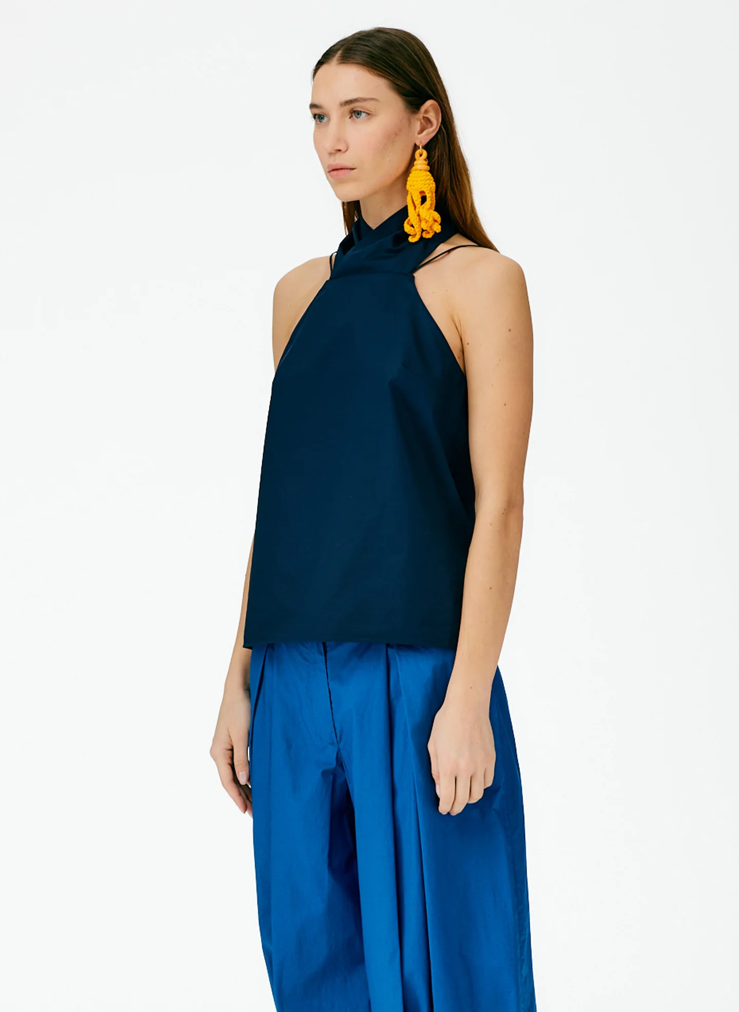 Eco Poplin Halter Top - Image 2