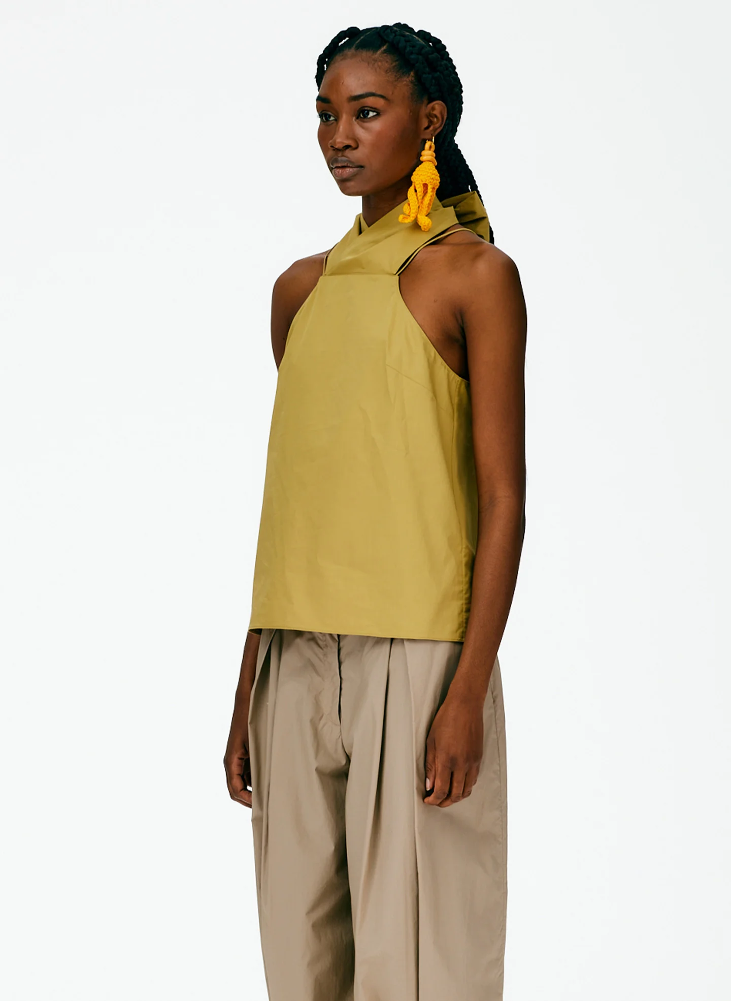 Eco Poplin Halter Top - Image 3