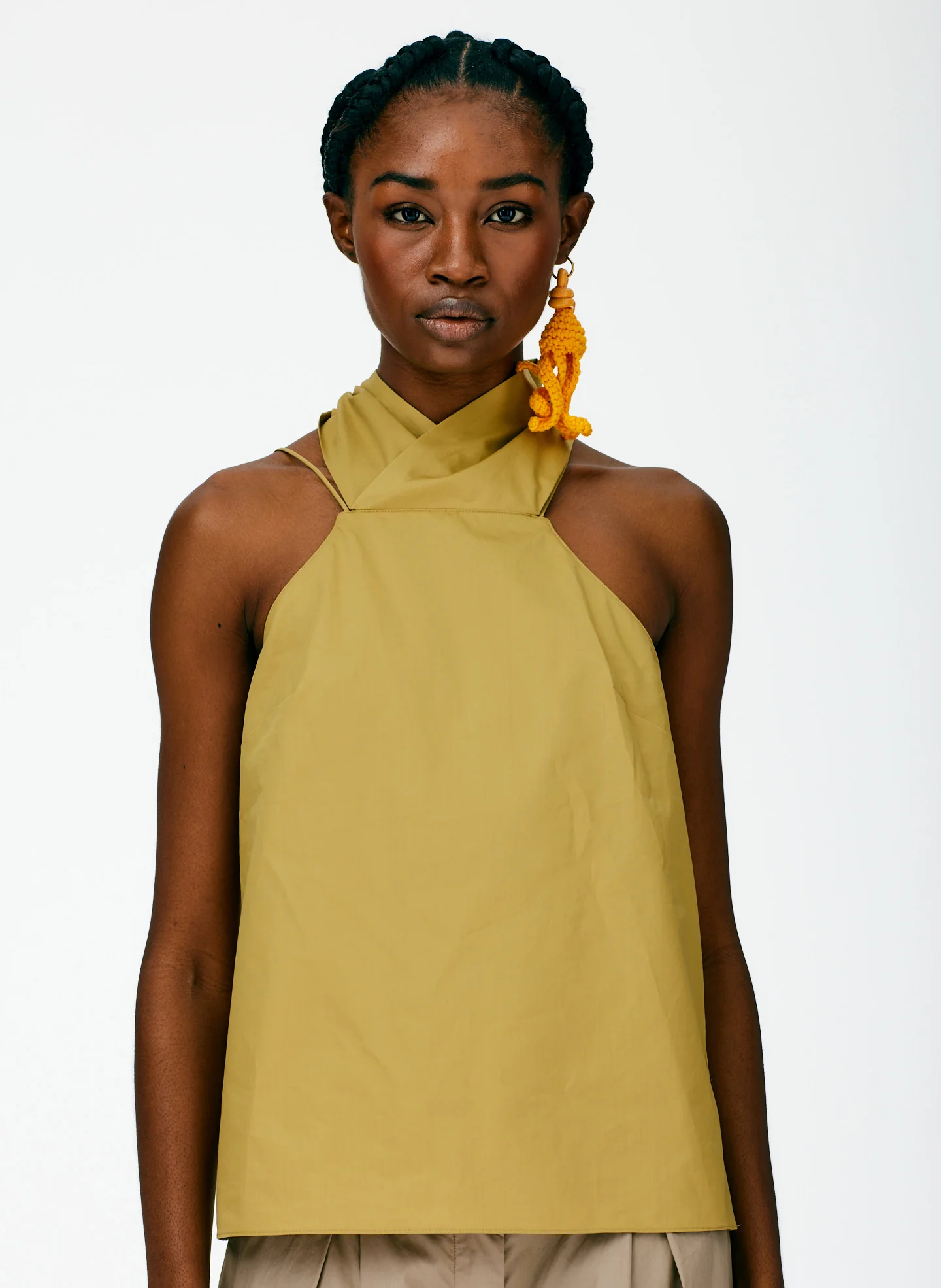 Eco Poplin Halter Top - Image 6