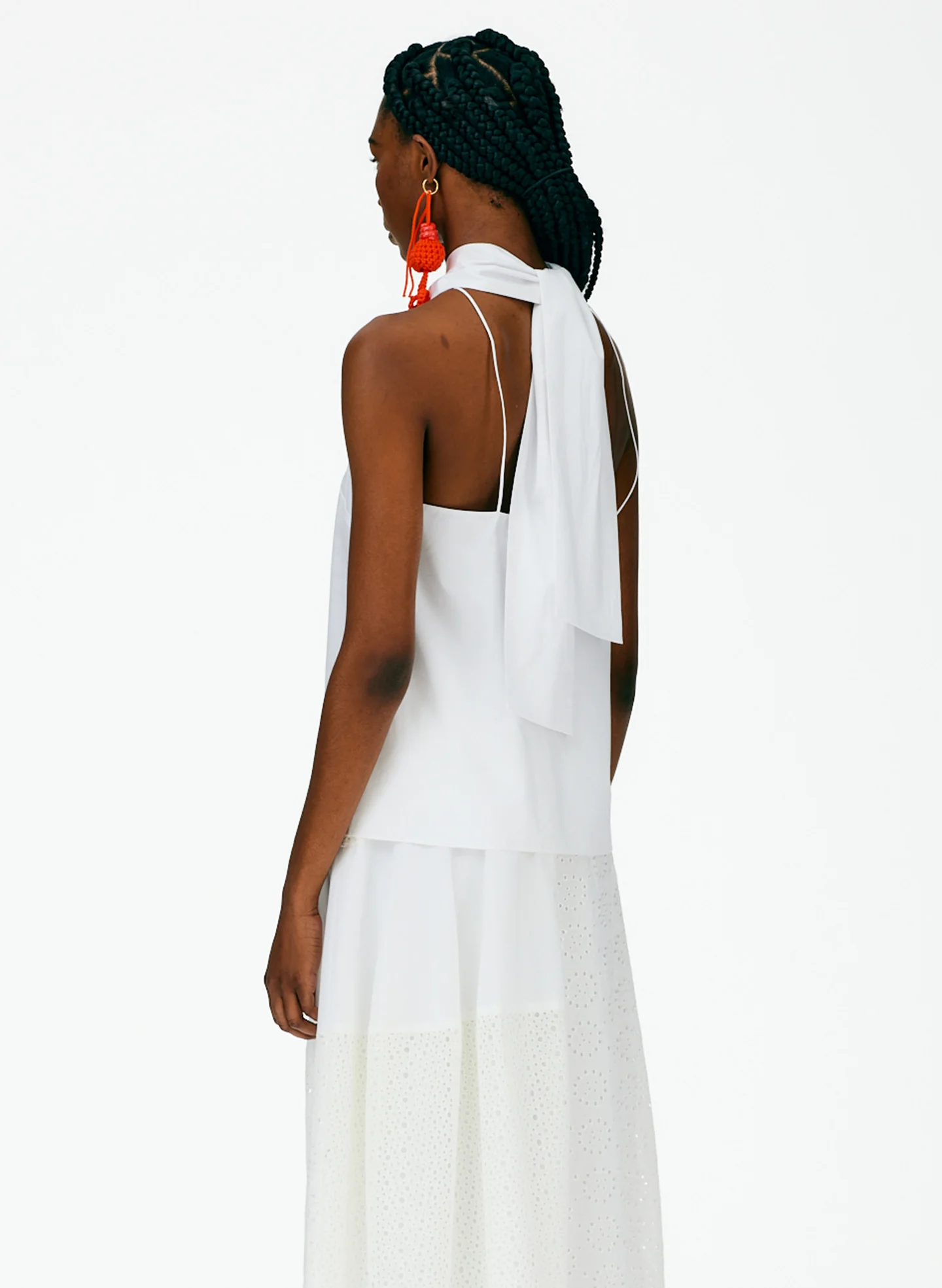 Eco Poplin Halter Top - Image 3