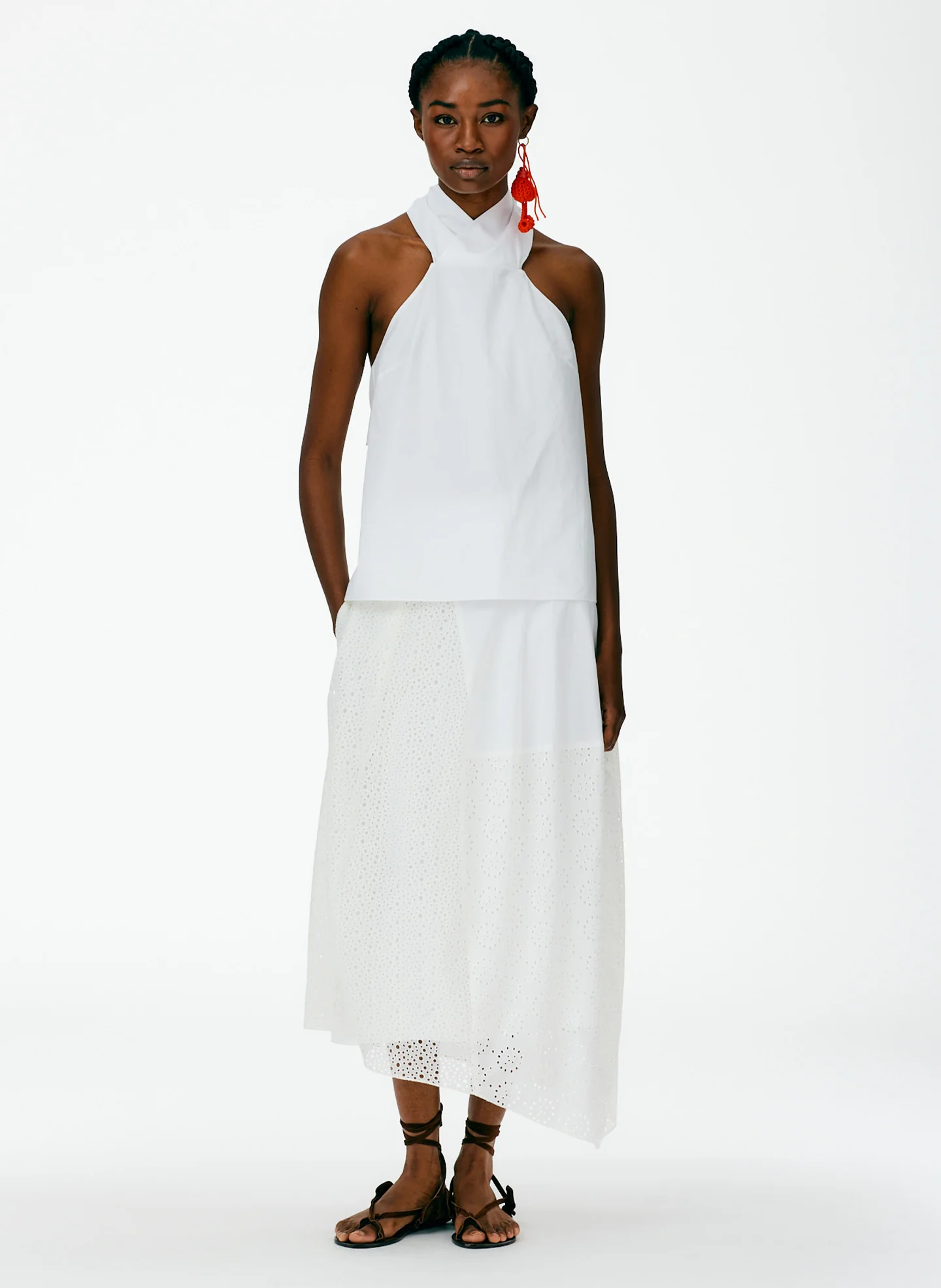 Eco Poplin Halter Top - Image 6