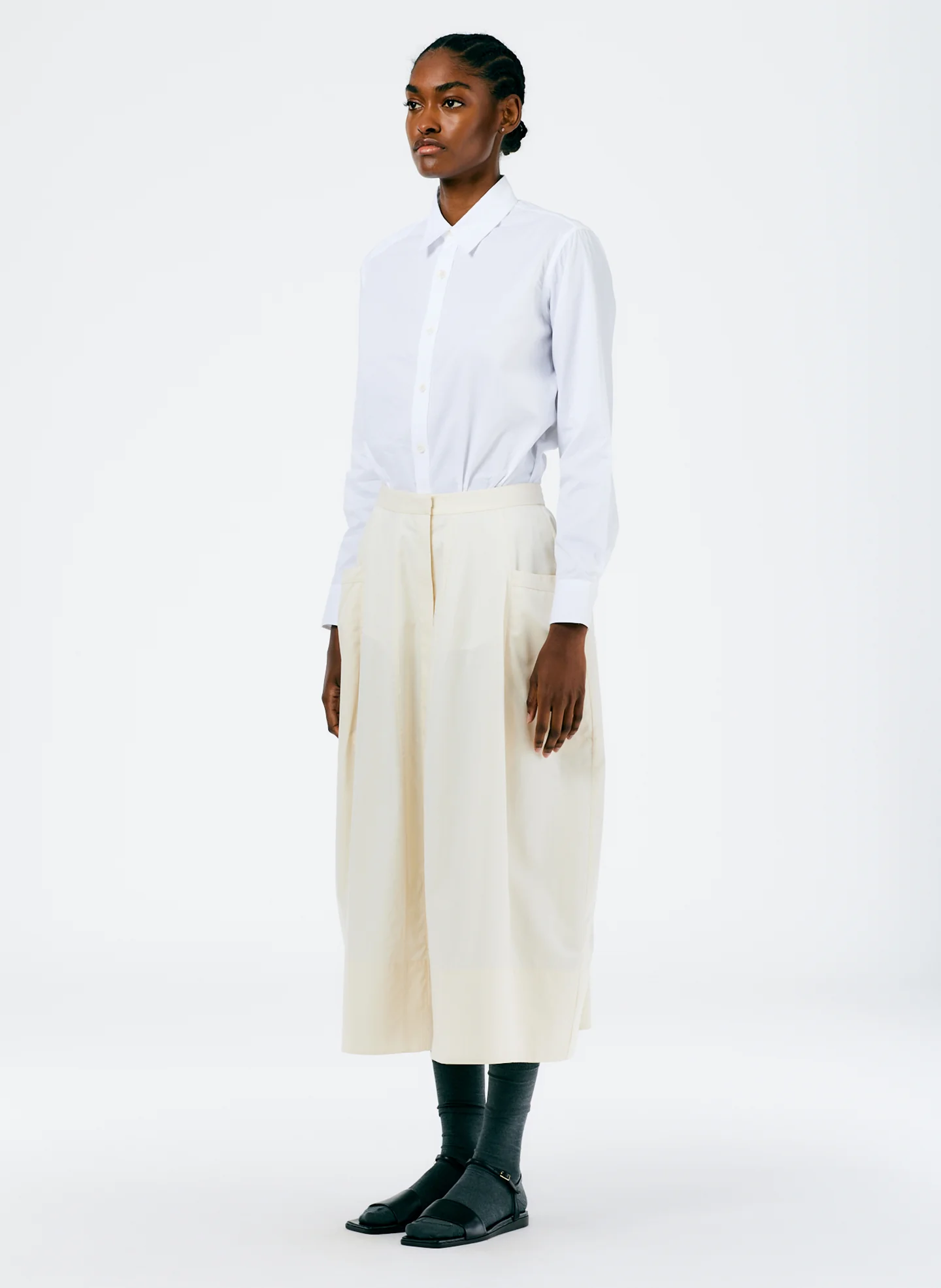 Eco Poplin Lantern Skirt - Image 2