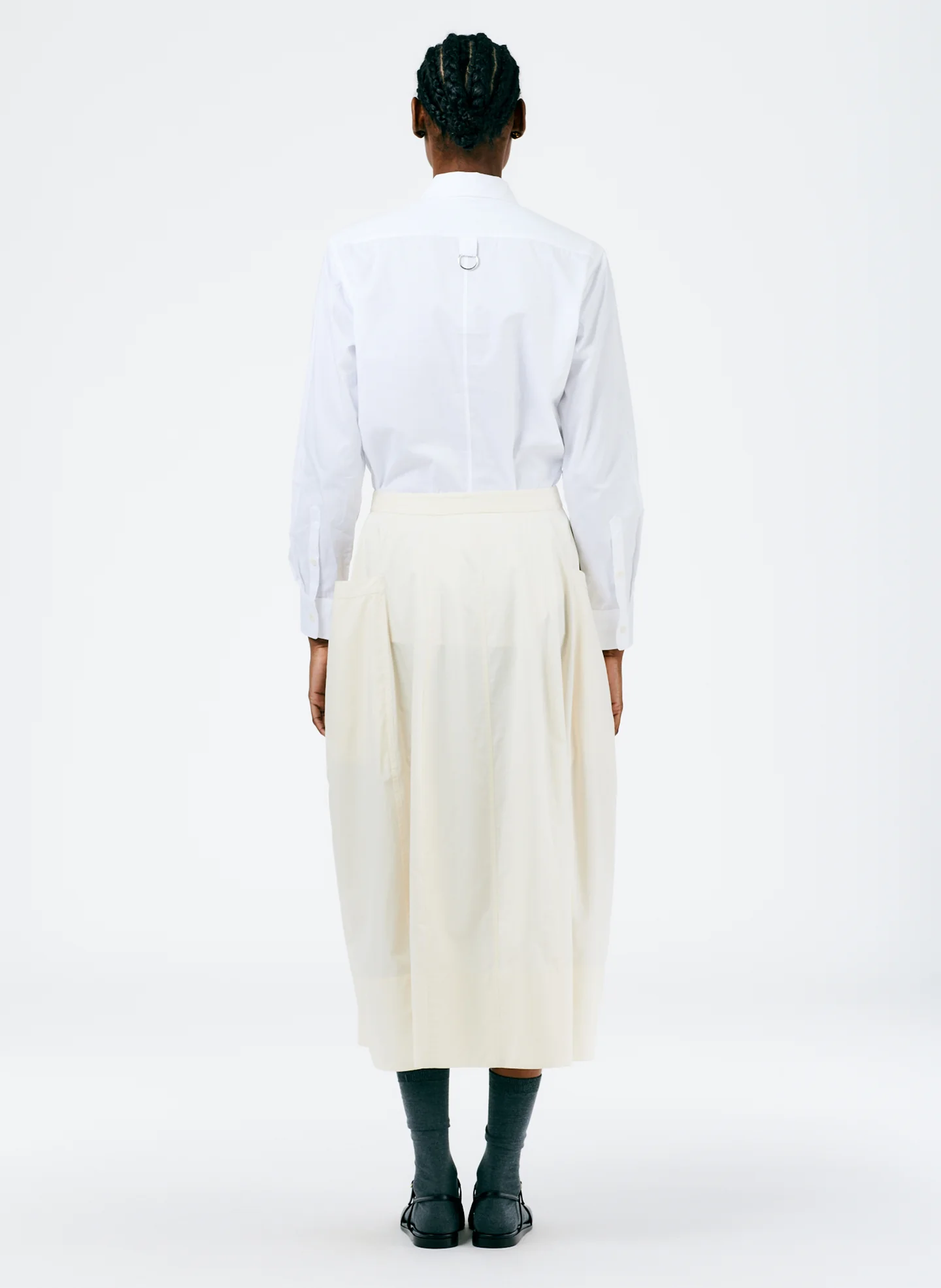Eco Poplin Lantern Skirt - Image 3