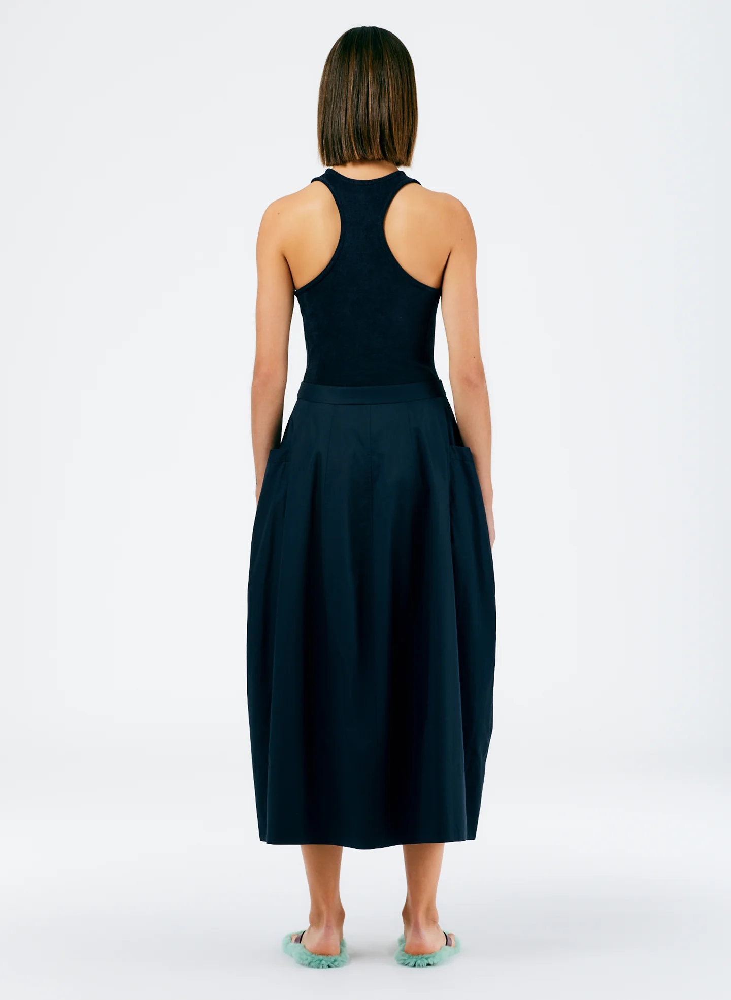 Eco Poplin Lantern Skirt - Image 3