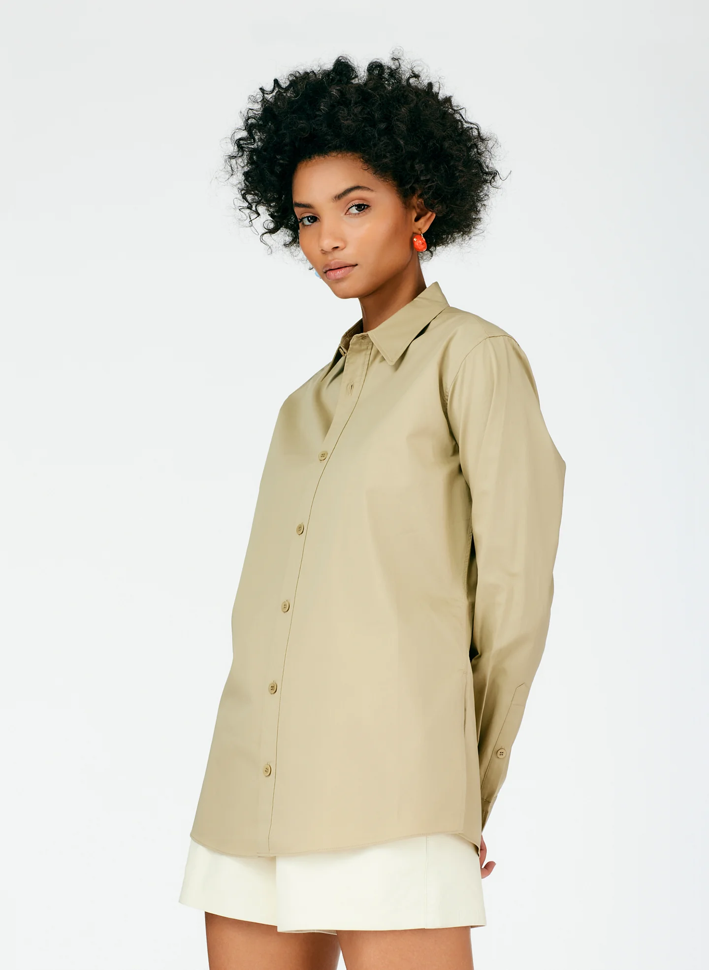 Eco Poplin Men's Slim Shirt - Image 5