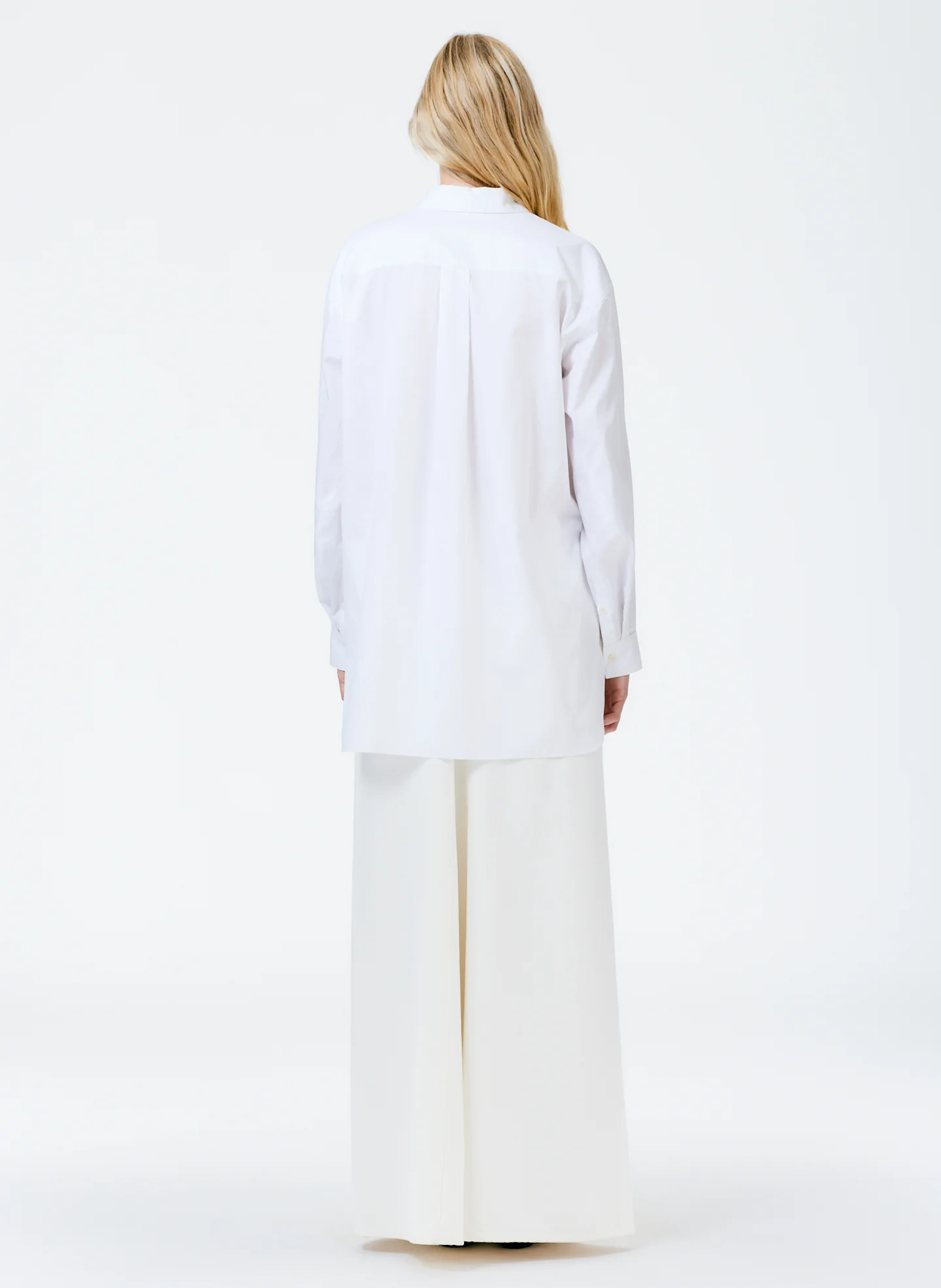 Eco Poplin Twisted Sleeve Shirt - Image 6