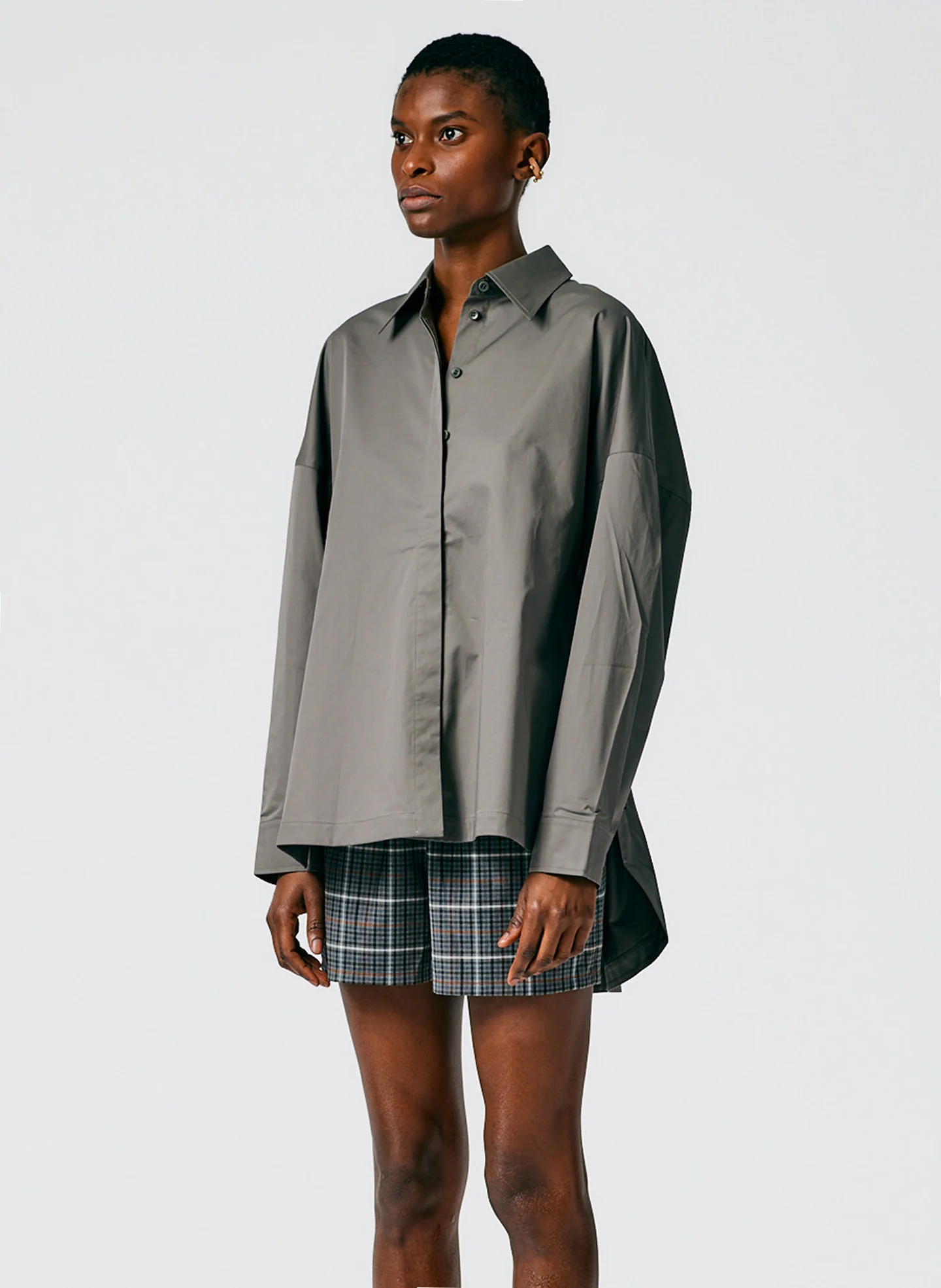 Eco Poplin Oversized Shirt - Image 3