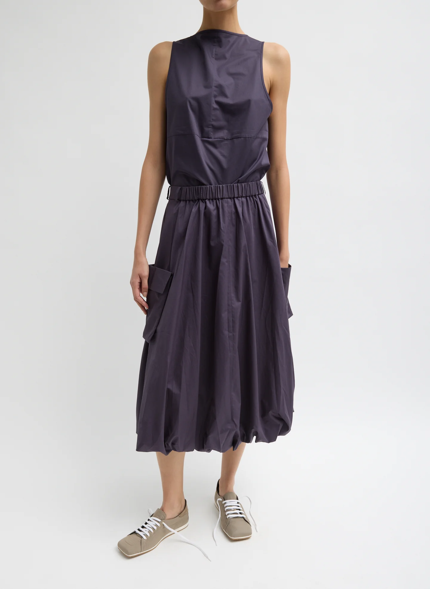 Eco Poplin Pull On Bubble Skirt