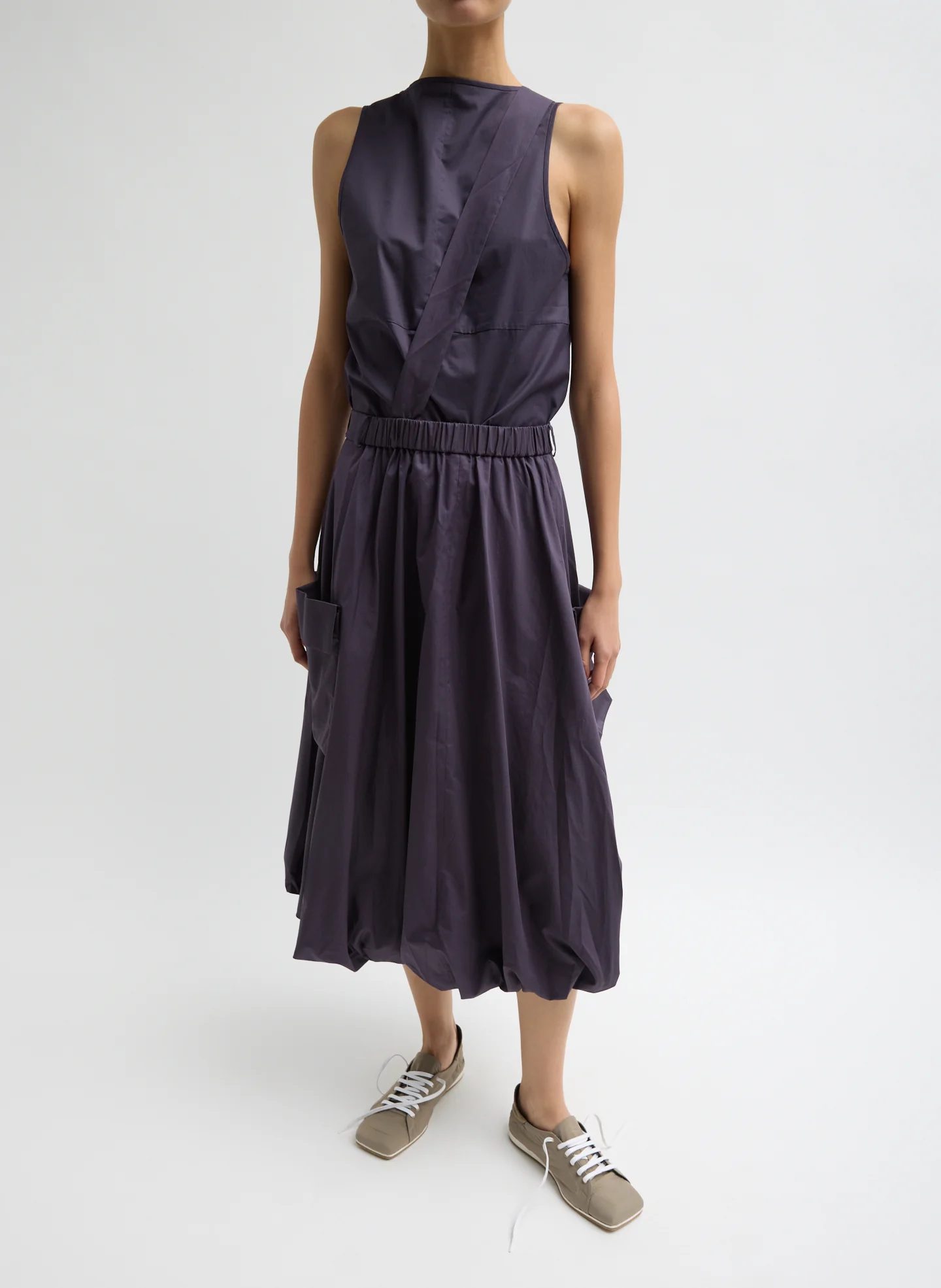 Eco Poplin Pull On Bubble Skirt - Image 2