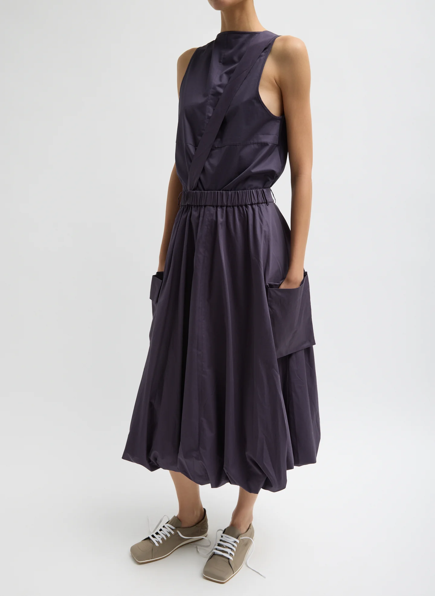 Eco Poplin Pull On Bubble Skirt - Image 4