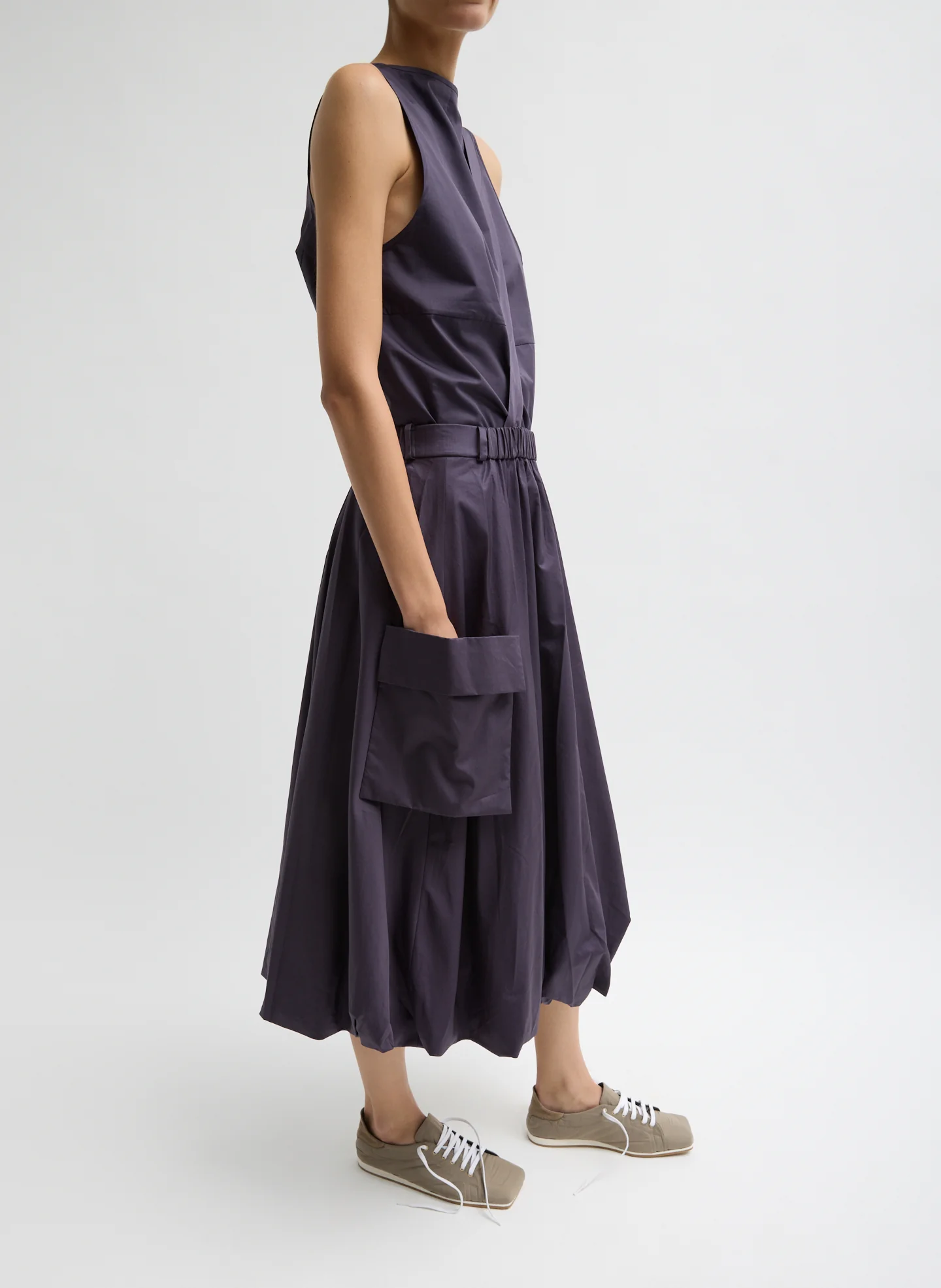 Eco Poplin Pull On Bubble Skirt - Image 5