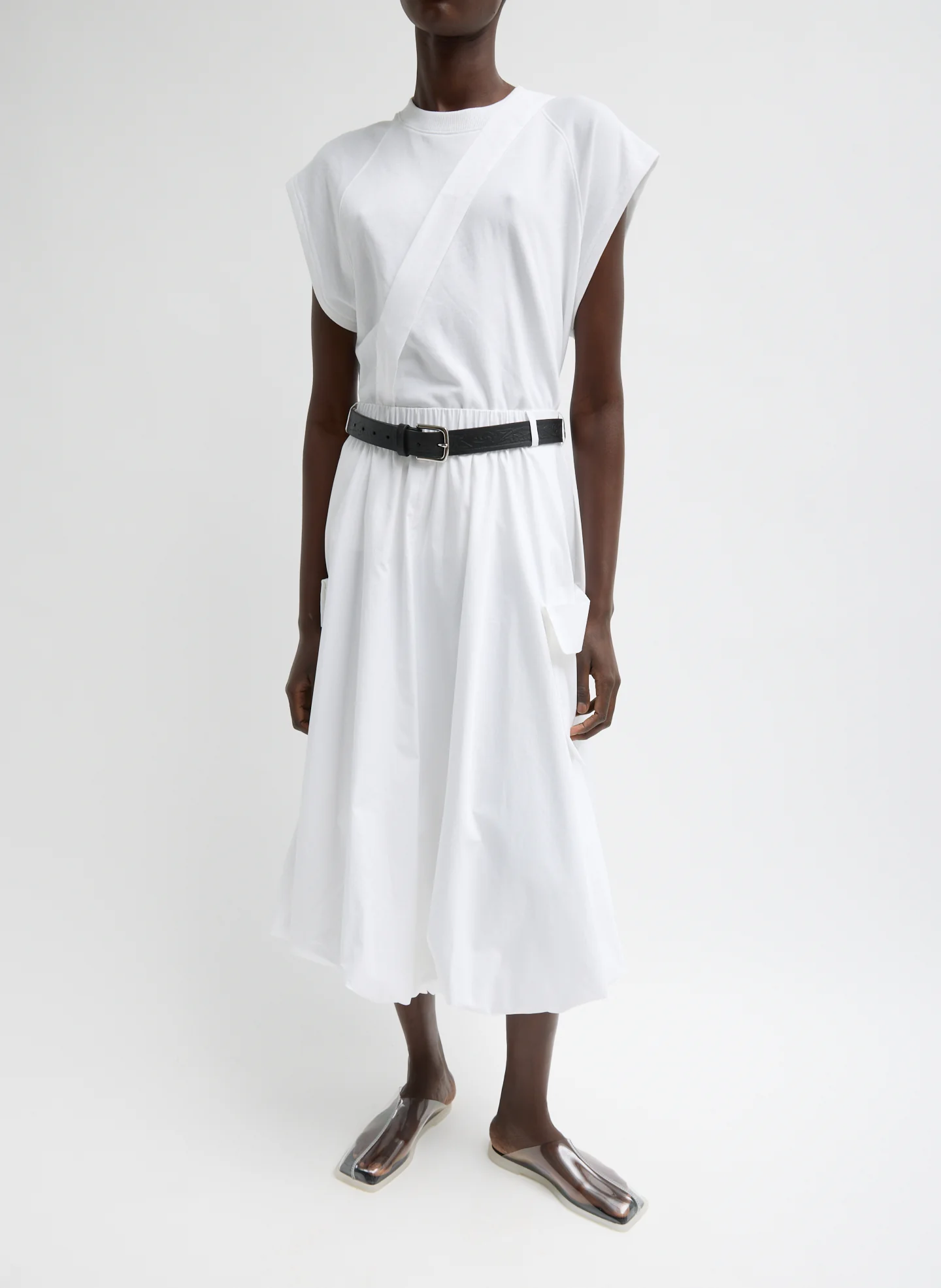 Eco Poplin Pull On Bubble Skirt