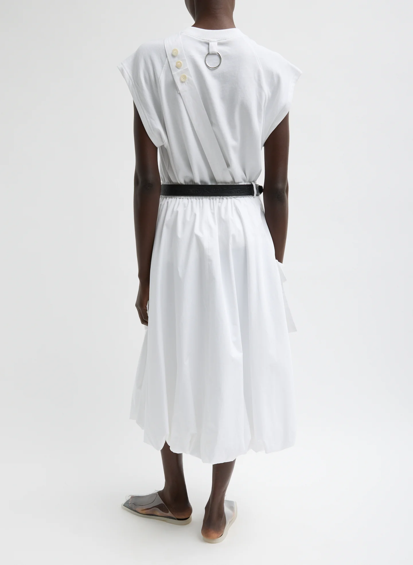 Eco Poplin Pull On Bubble Skirt - Image 6
