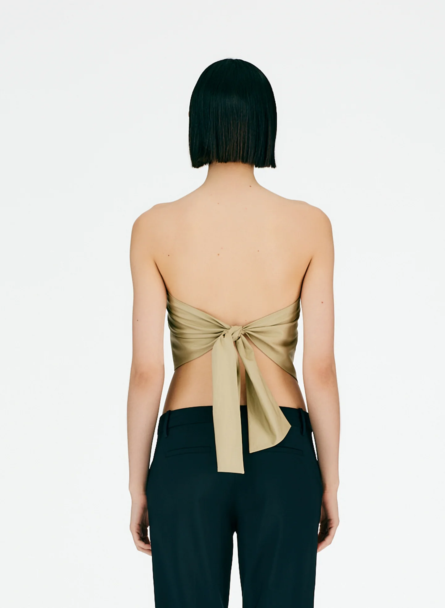 Eco Poplin Strapless Bandeau - Image 10