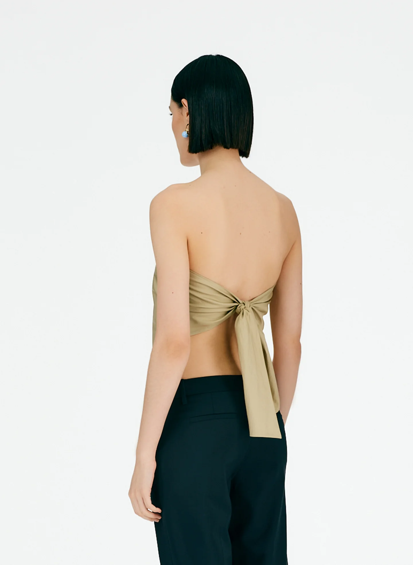 Eco Poplin Strapless Bandeau - Image 11