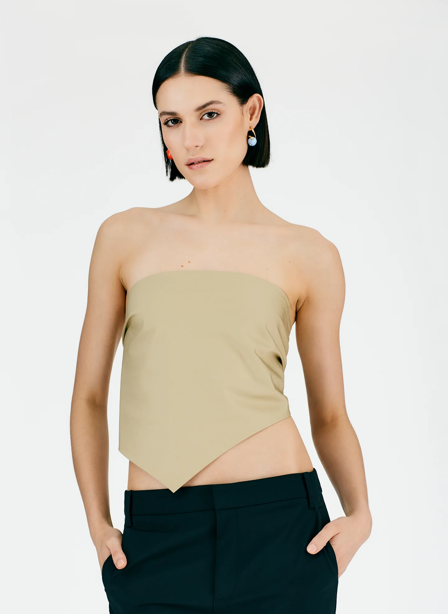 Eco Poplin Strapless Bandeau - Image 14