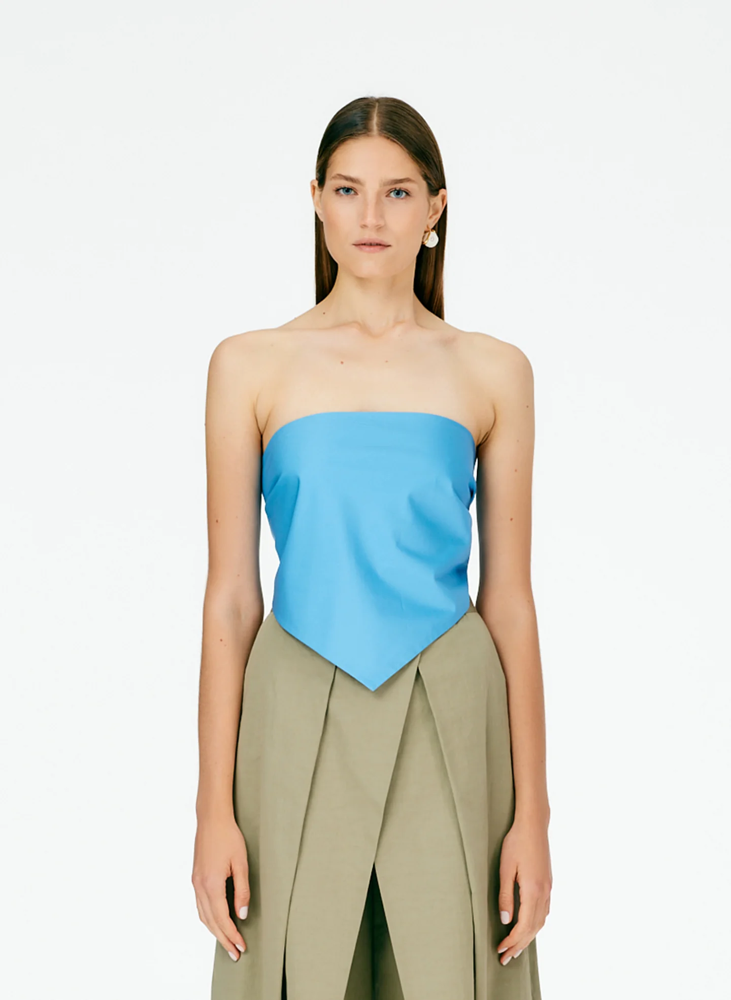 Eco Poplin Strapless Bandeau - Image 15