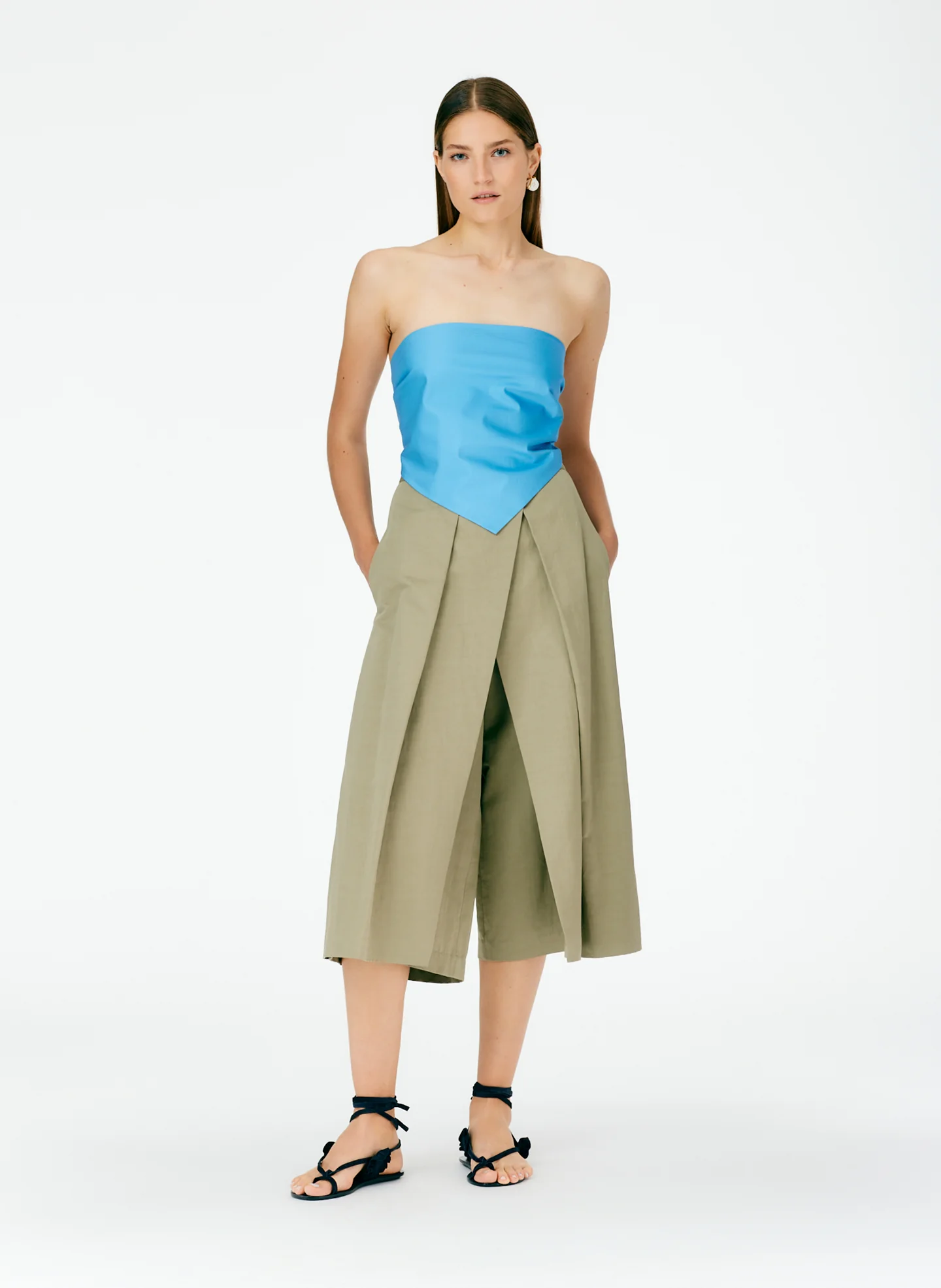 Eco Poplin Strapless Bandeau - Image 16