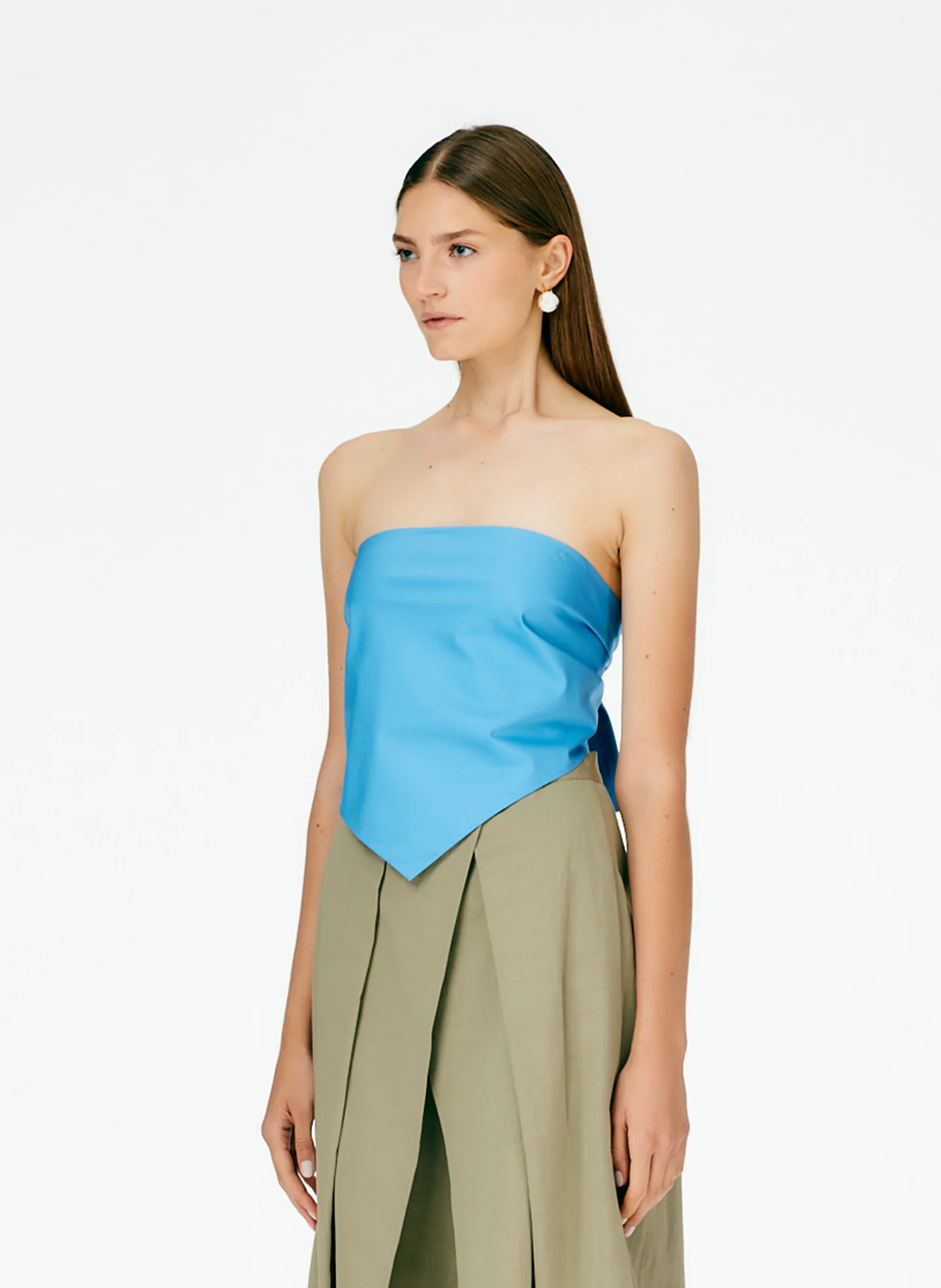 Eco Poplin Strapless Bandeau - Image 17