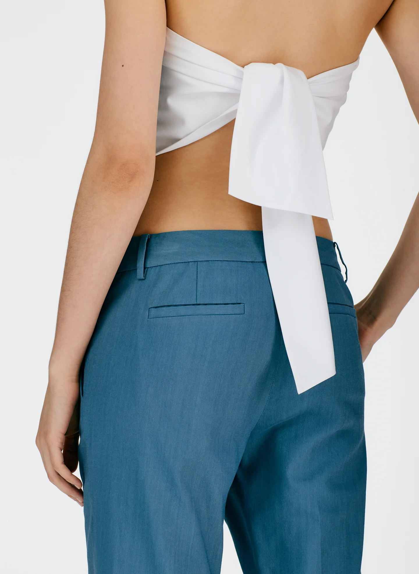 Eco Poplin Strapless Bandeau - Image 5