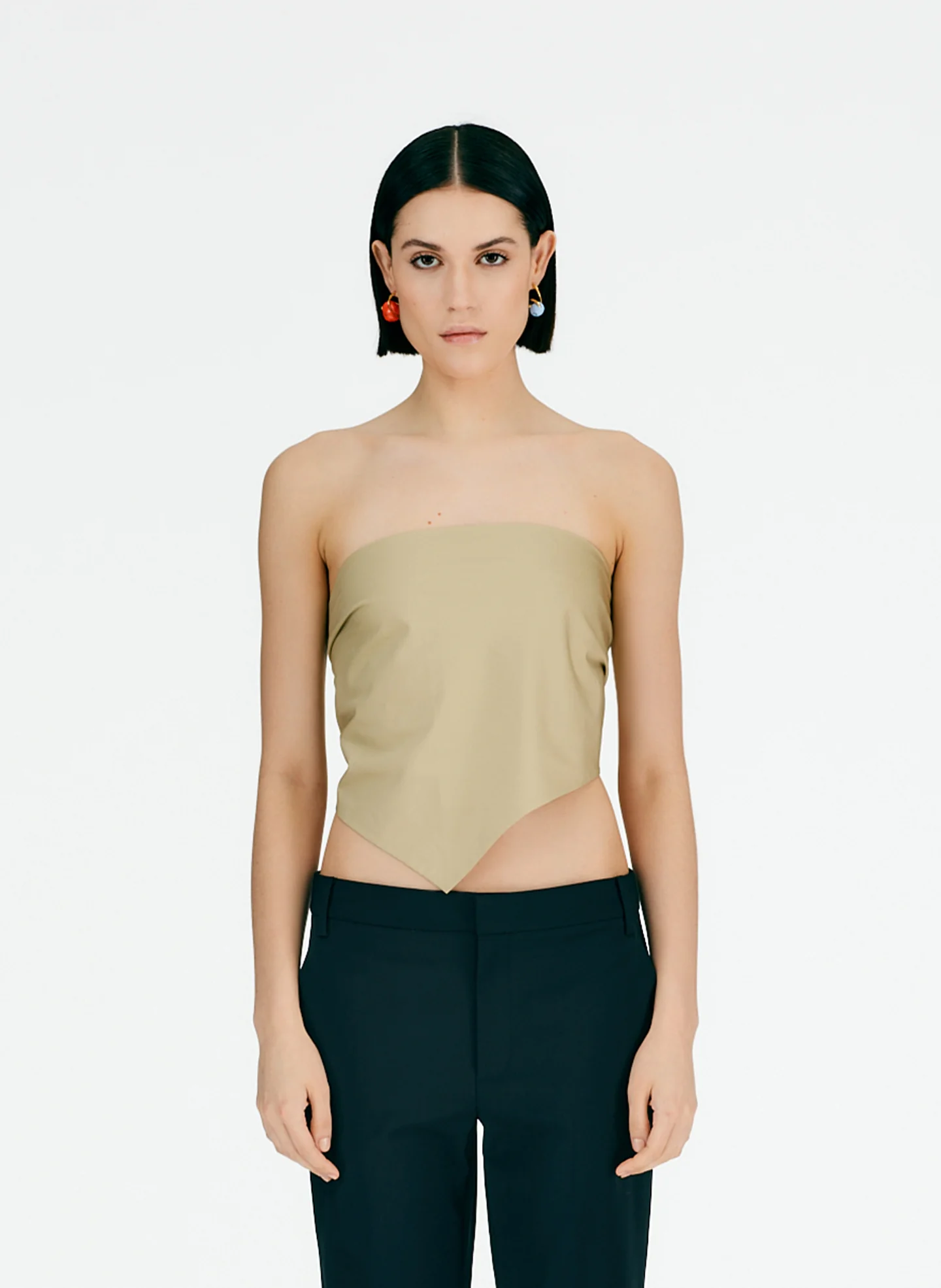 Eco Poplin Strapless Bandeau - Image 8