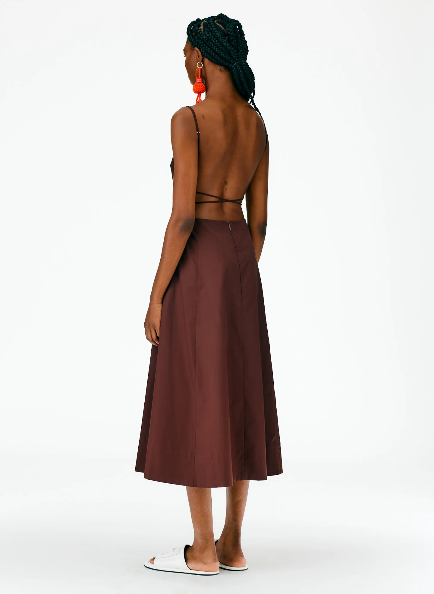 Eco Poplin Strappy Dress - Image 4