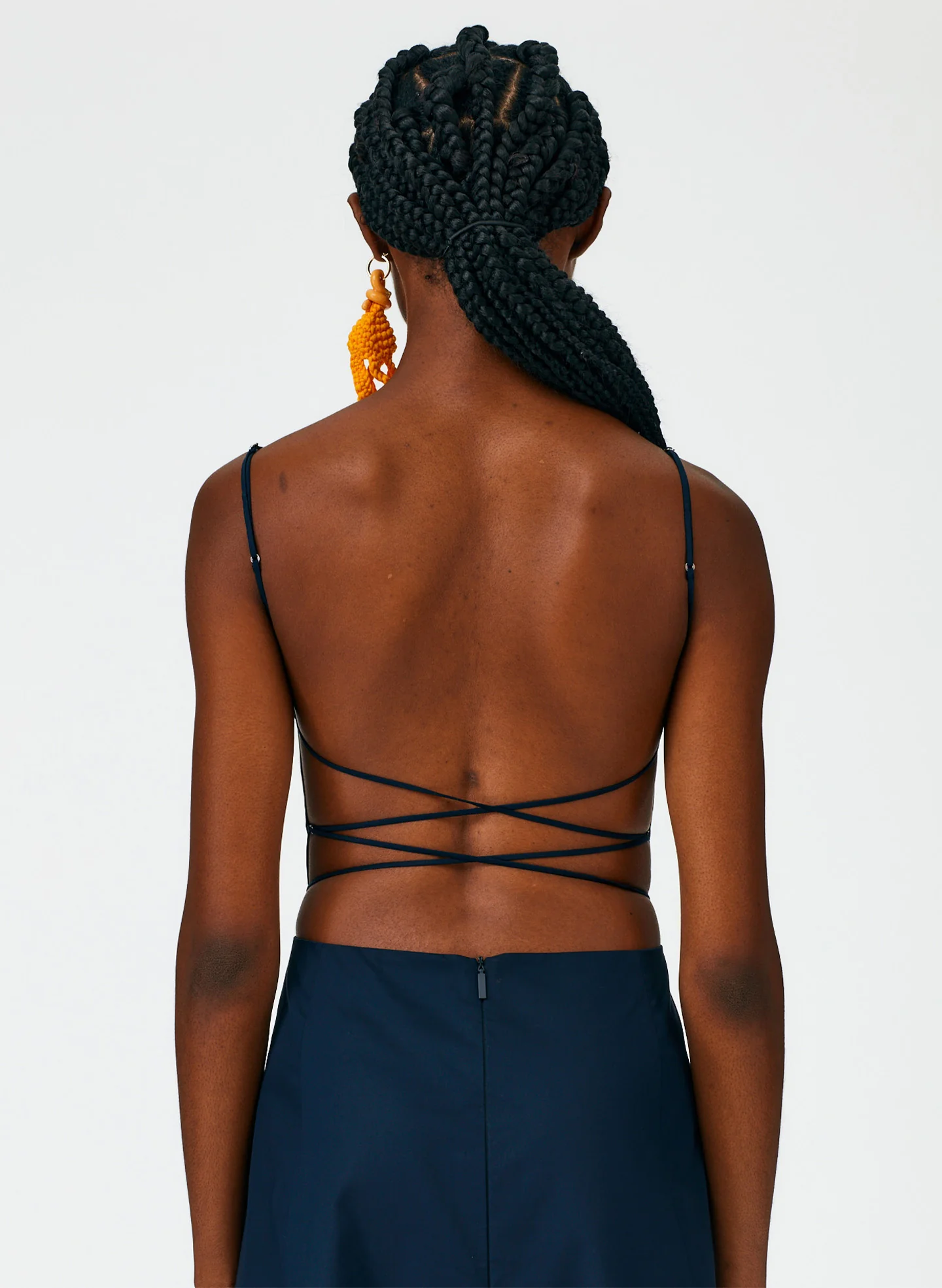 Eco Poplin Strappy Dress - Image 4
