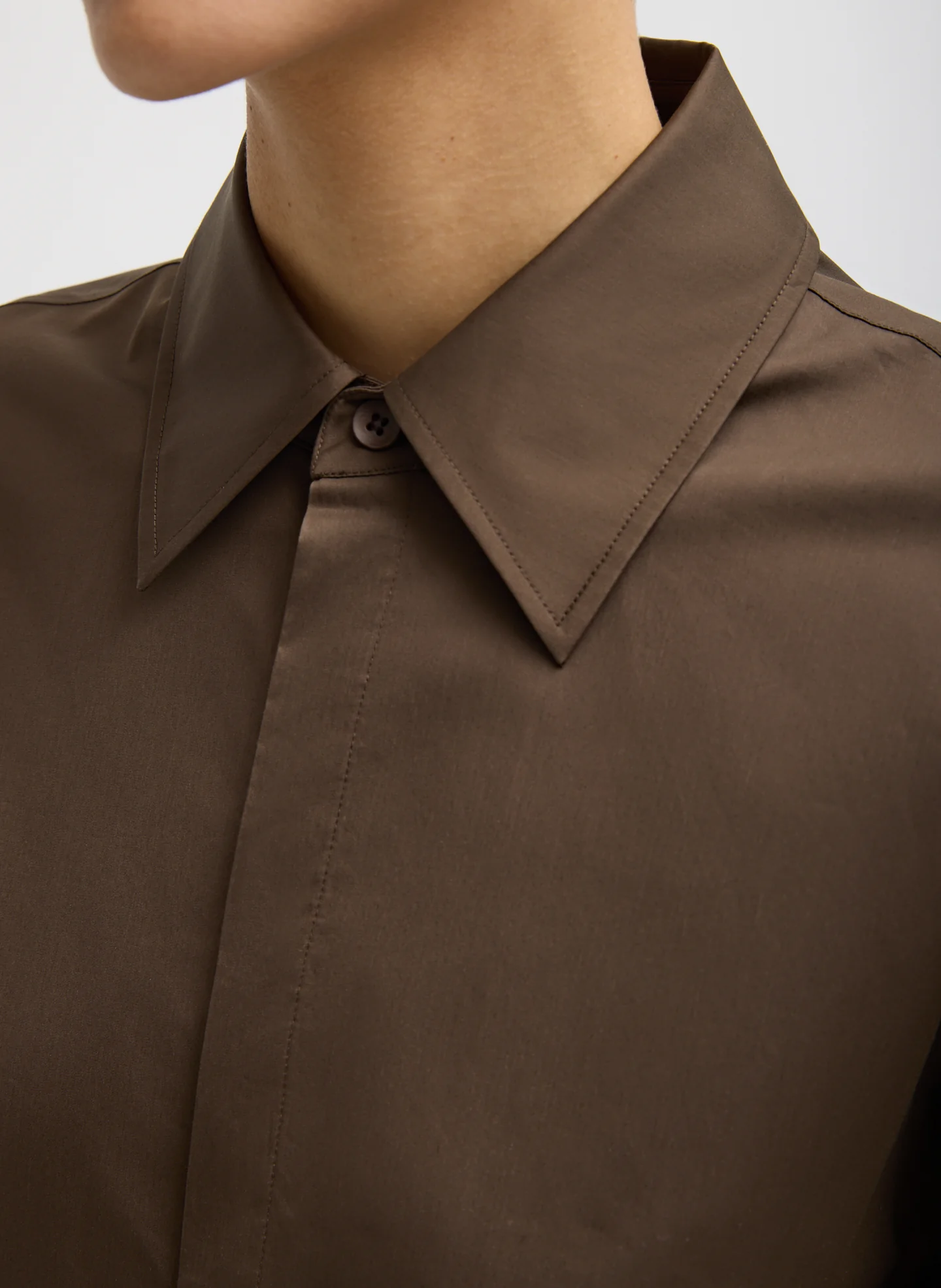 Eco Poplin Tailored Shirt - Image 6