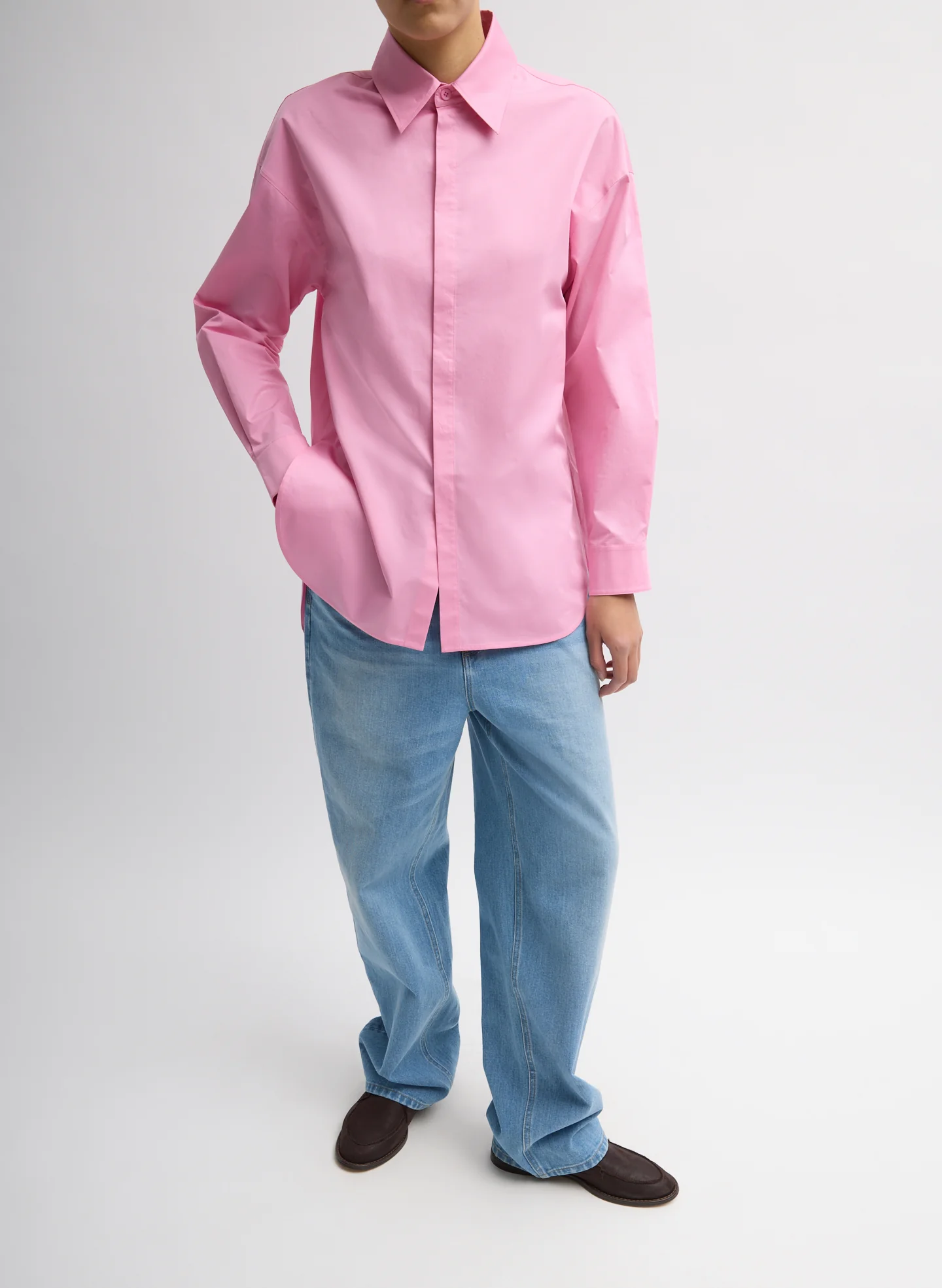 Eco Poplin Tailored Shirt - Image 3