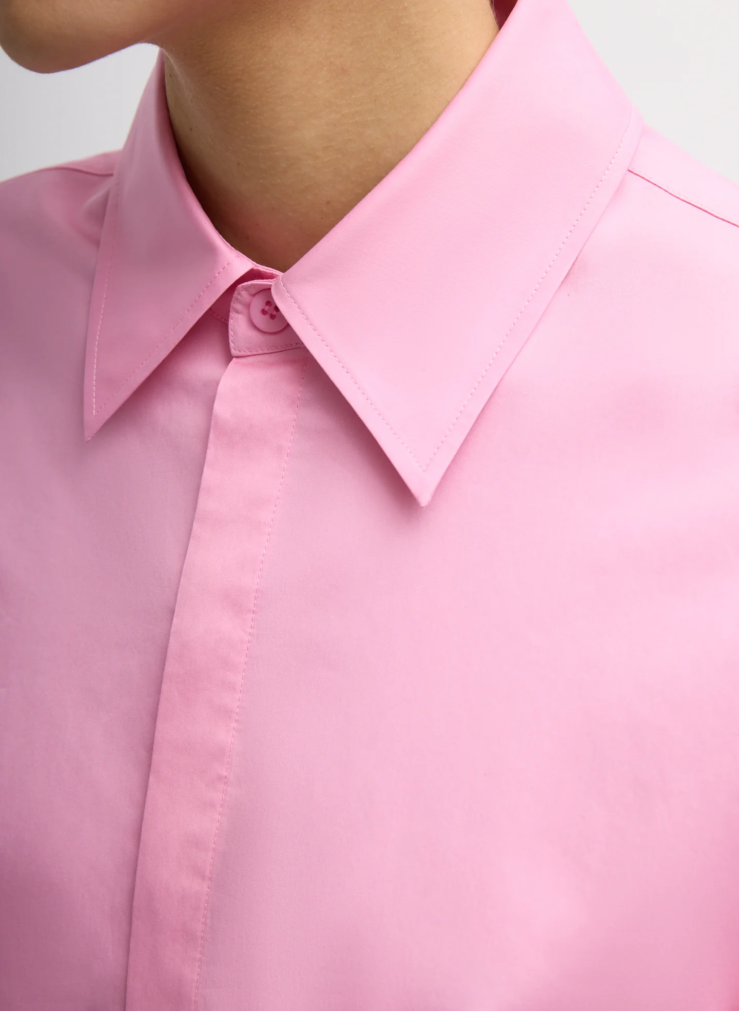Eco Poplin Tailored Shirt - Image 6