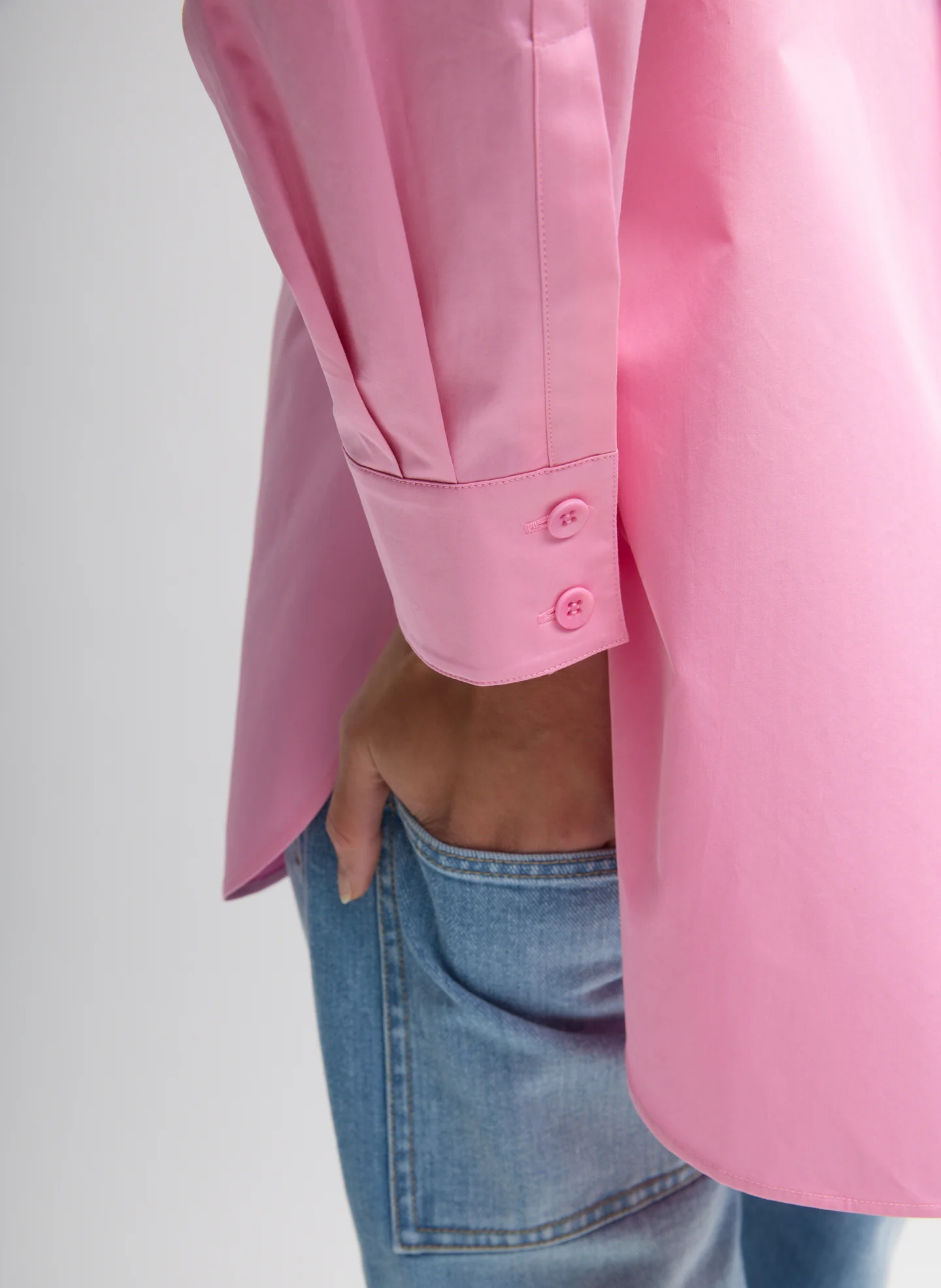 Eco Poplin Tailored Shirt - Image 7
