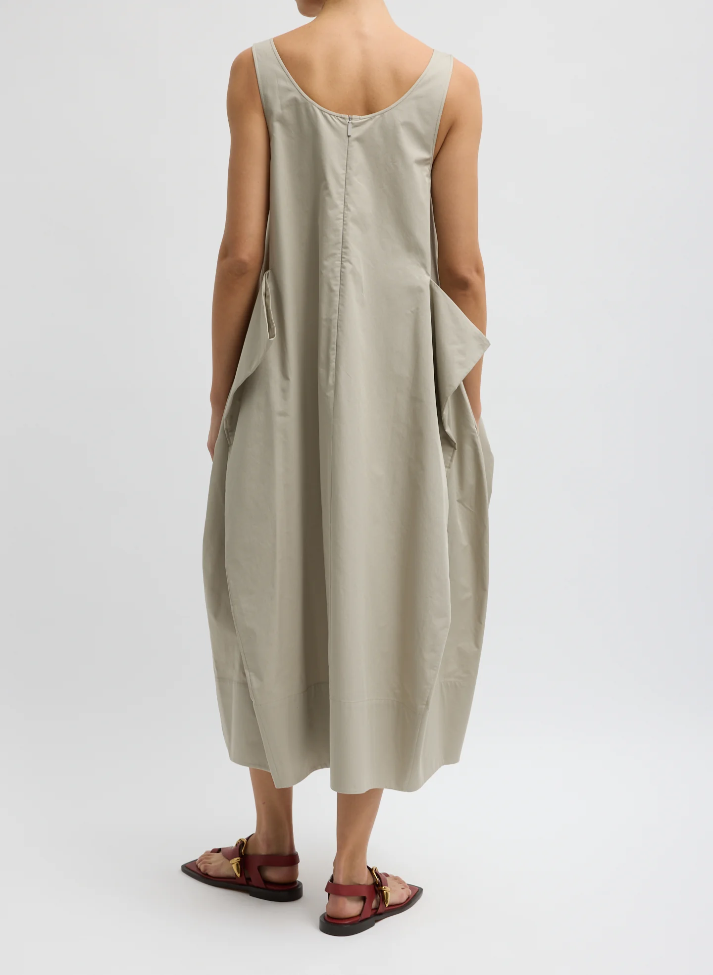 Eco Poplin Tank Dress - Image 4