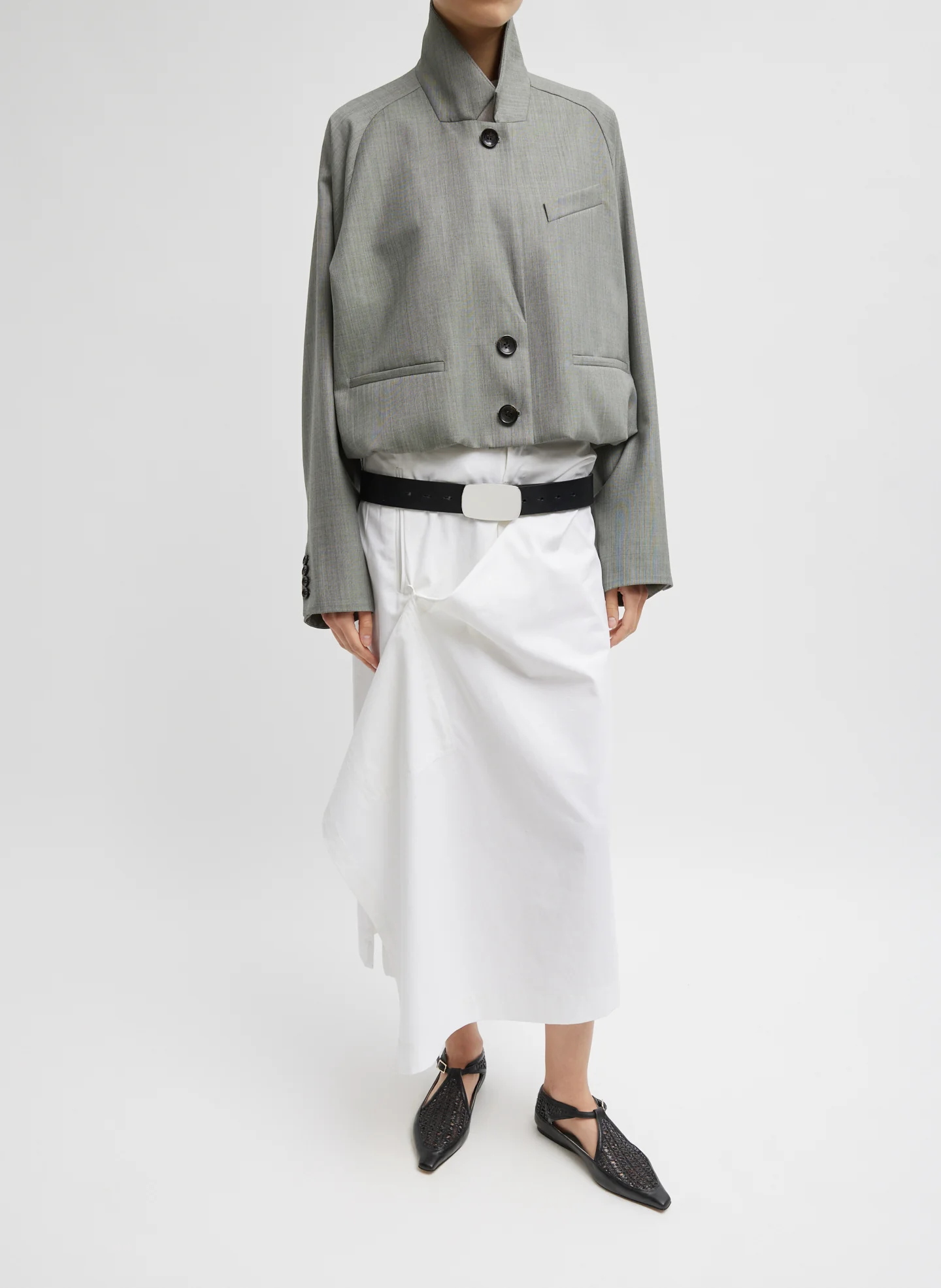 Ellis Suiting Raglan Sleeve Blazer - Image 4