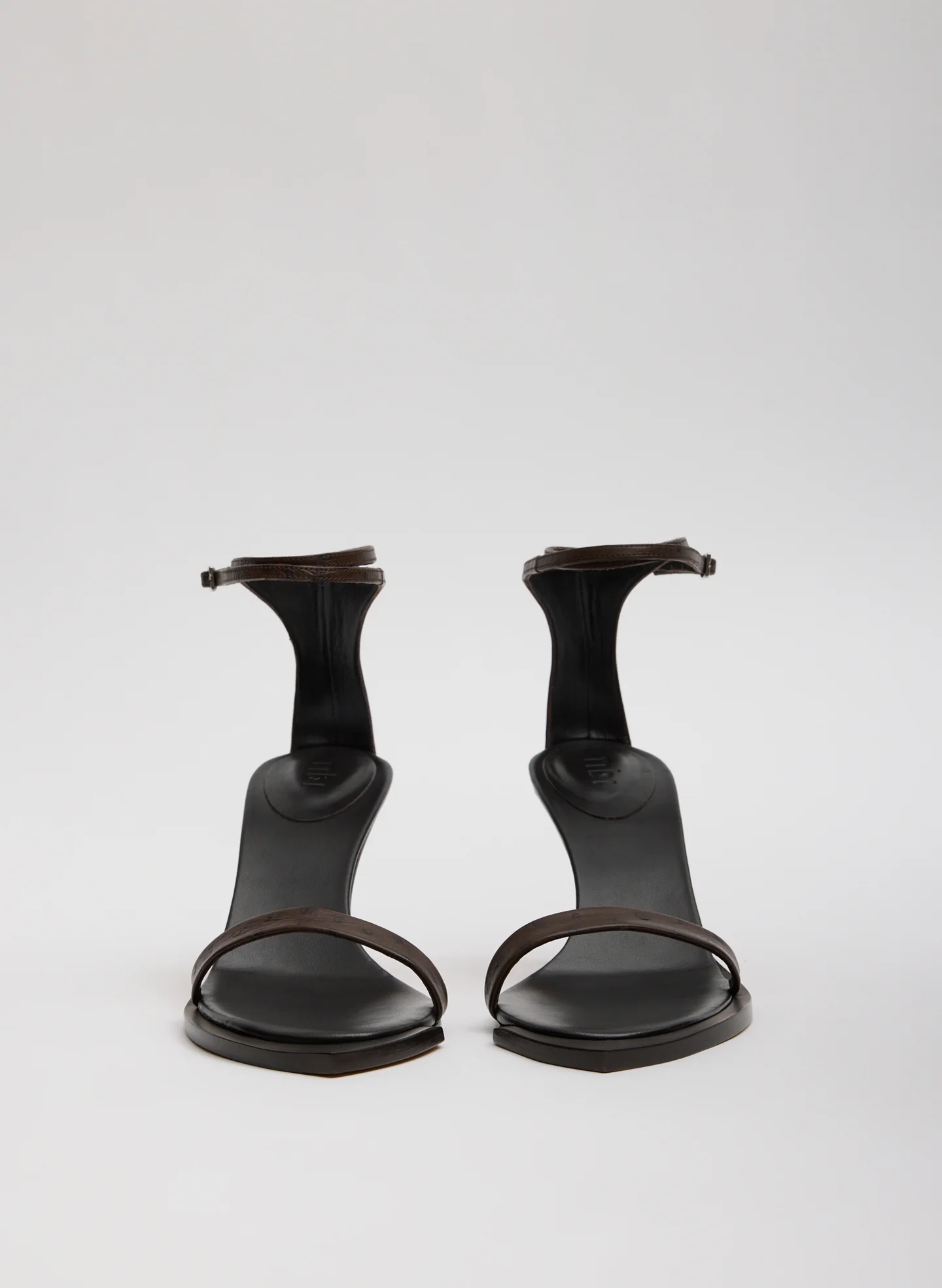 Ostrich Print Erno Heel - Image 3