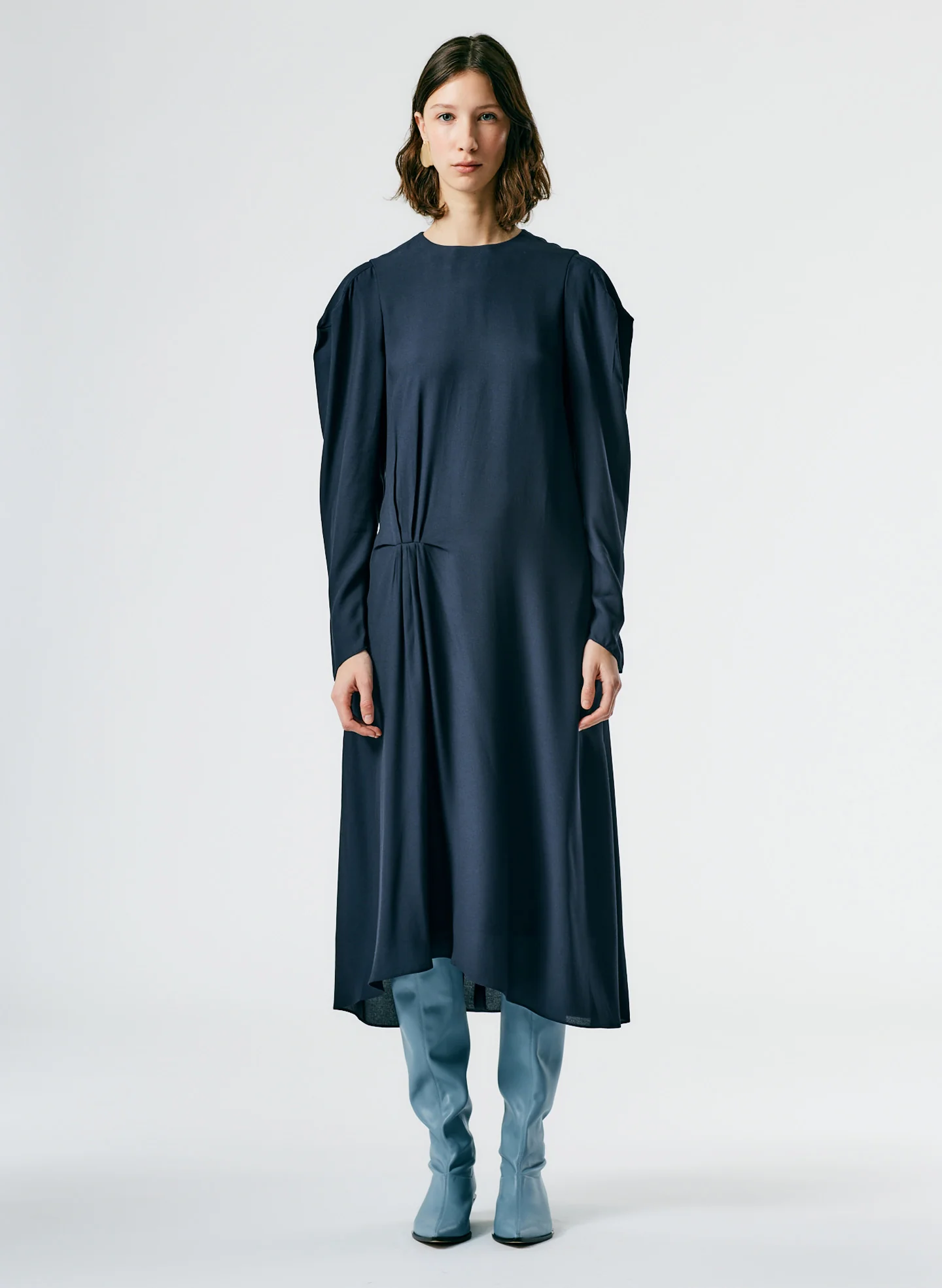 Feather Weight Eco Crepe Dress - Image 3
