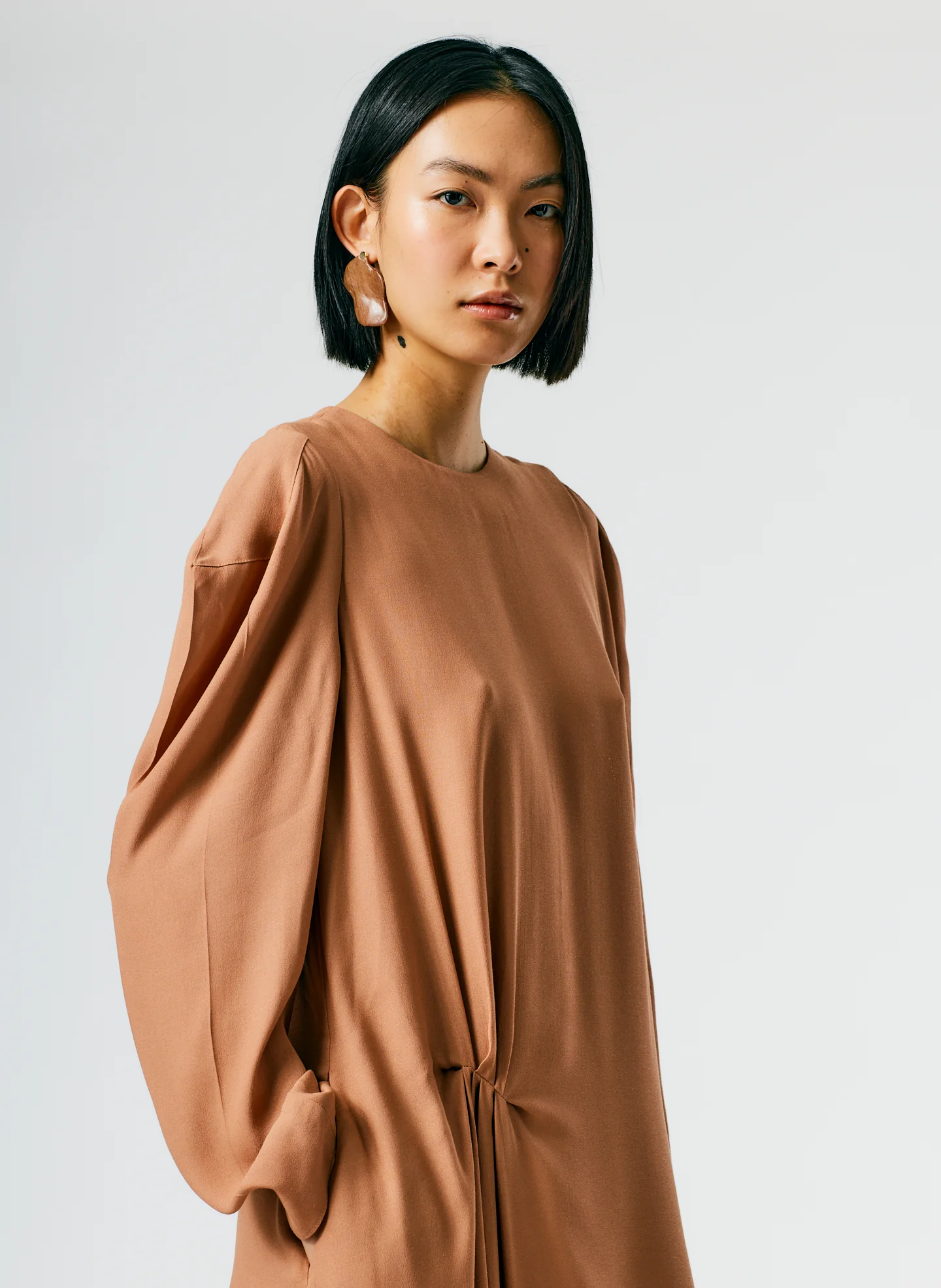 Feather Weight Eco Crepe Dress - Image 11