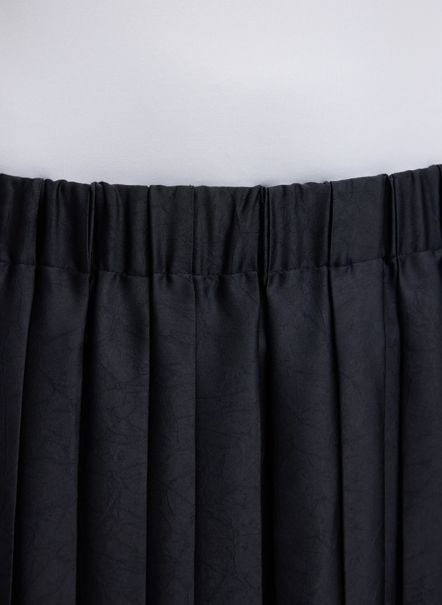 Feather Weight Pleated Pull On Skirt - Image 5