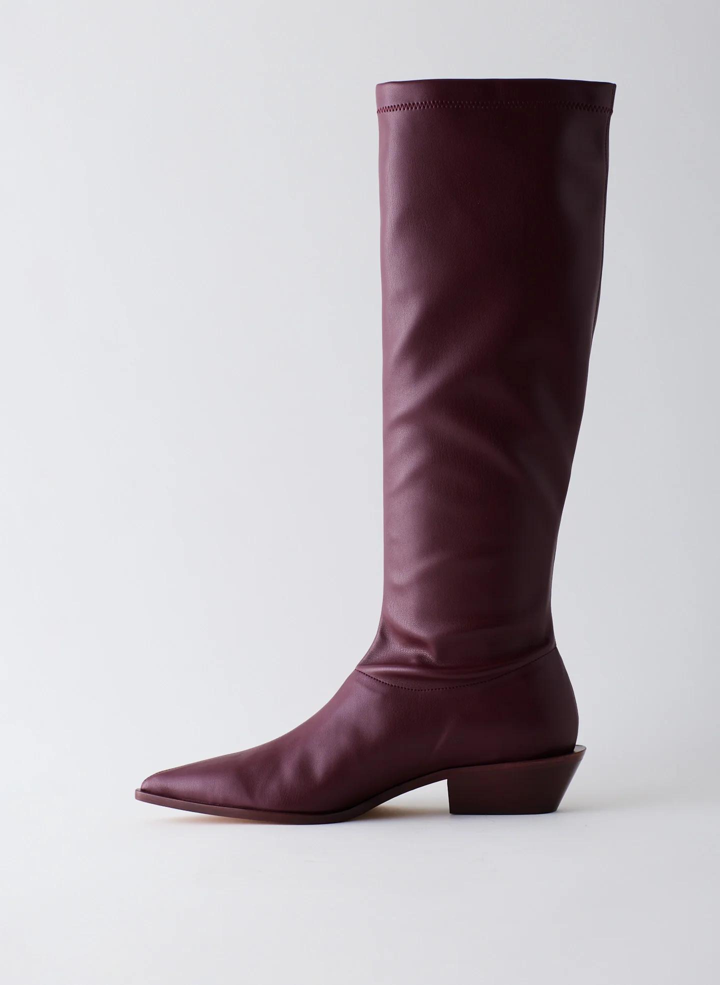 Bronson Faux Nappa Stretch Boot - Narrow Calf - Image 3
