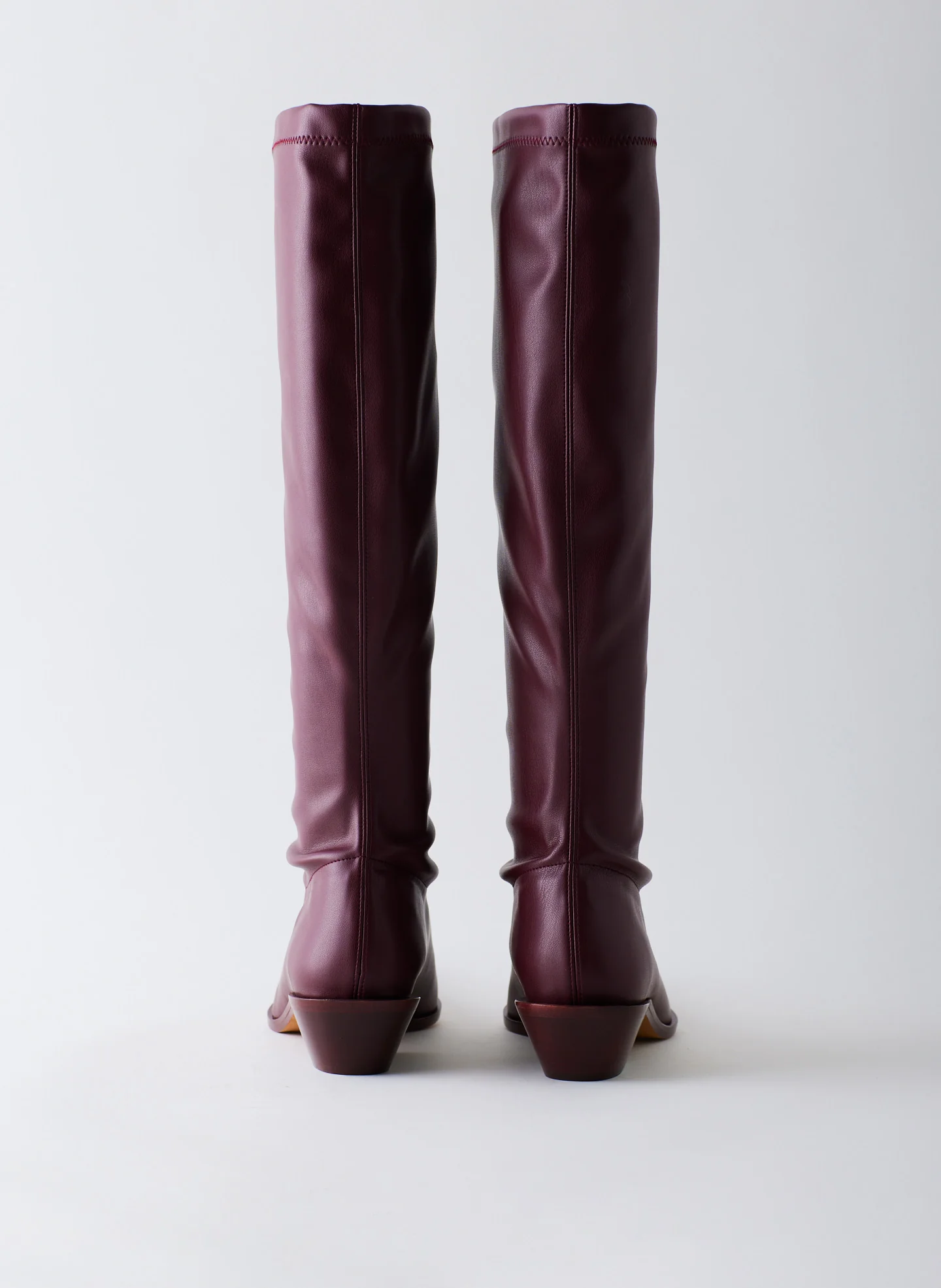 Bronson Faux Nappa Stretch Boot - Narrow Calf - Image 5