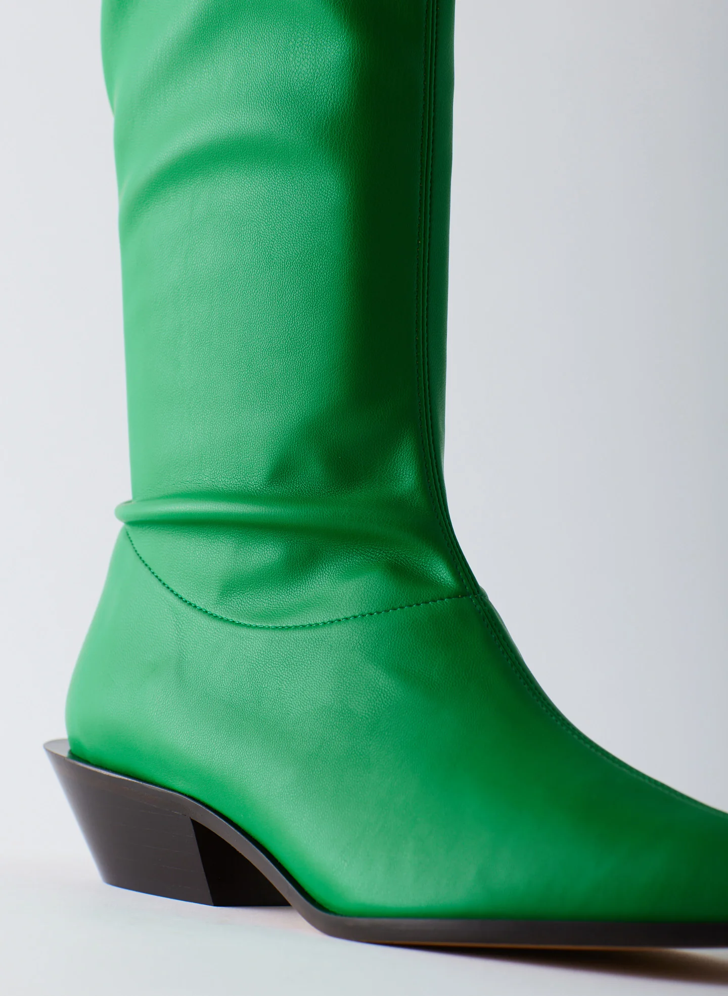 Bronson Faux Nappa Stretch Boot - Narrow Calf - Image 6