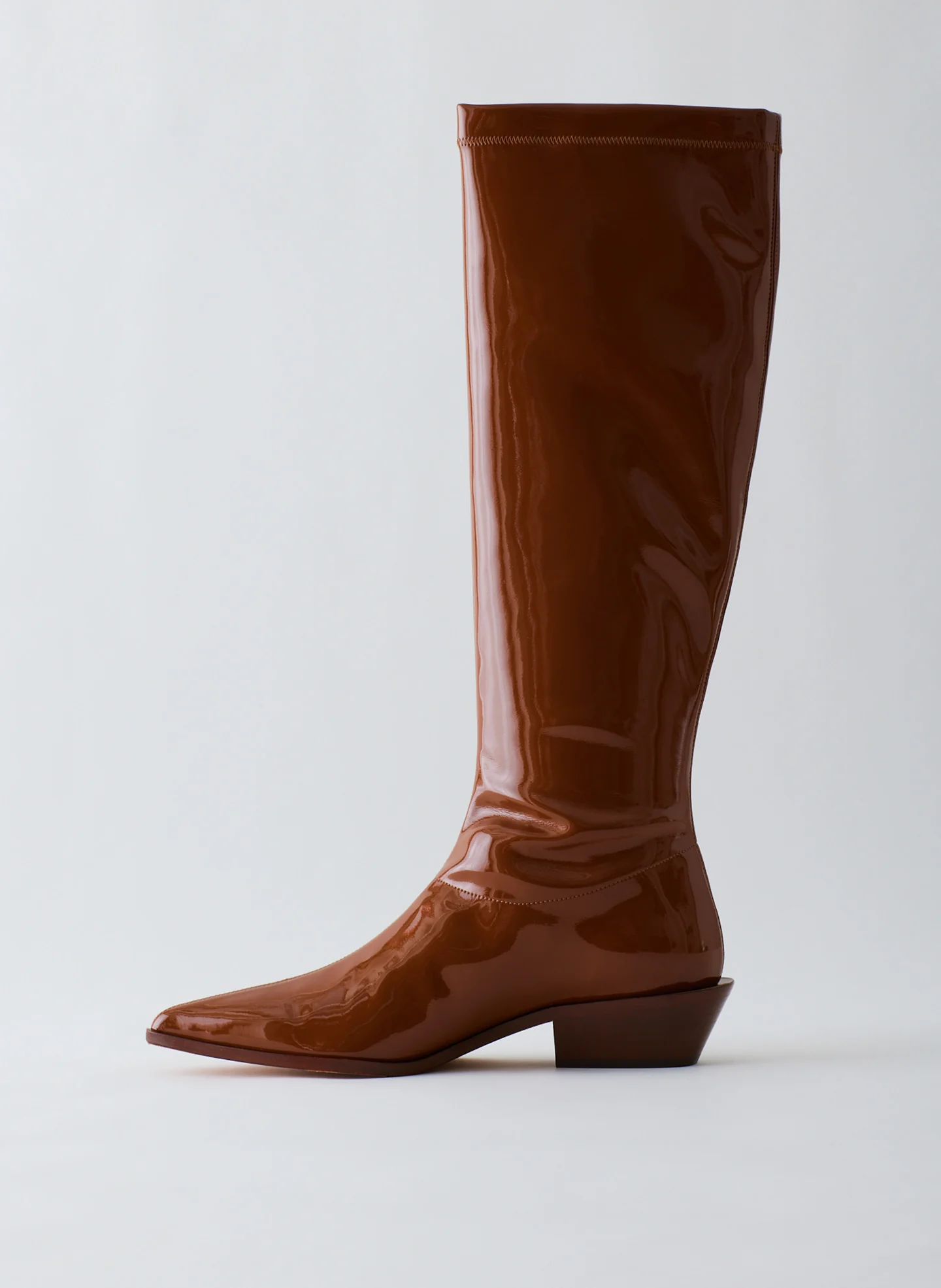 Patent Bronson Boot - Narrow Calf - Image 2