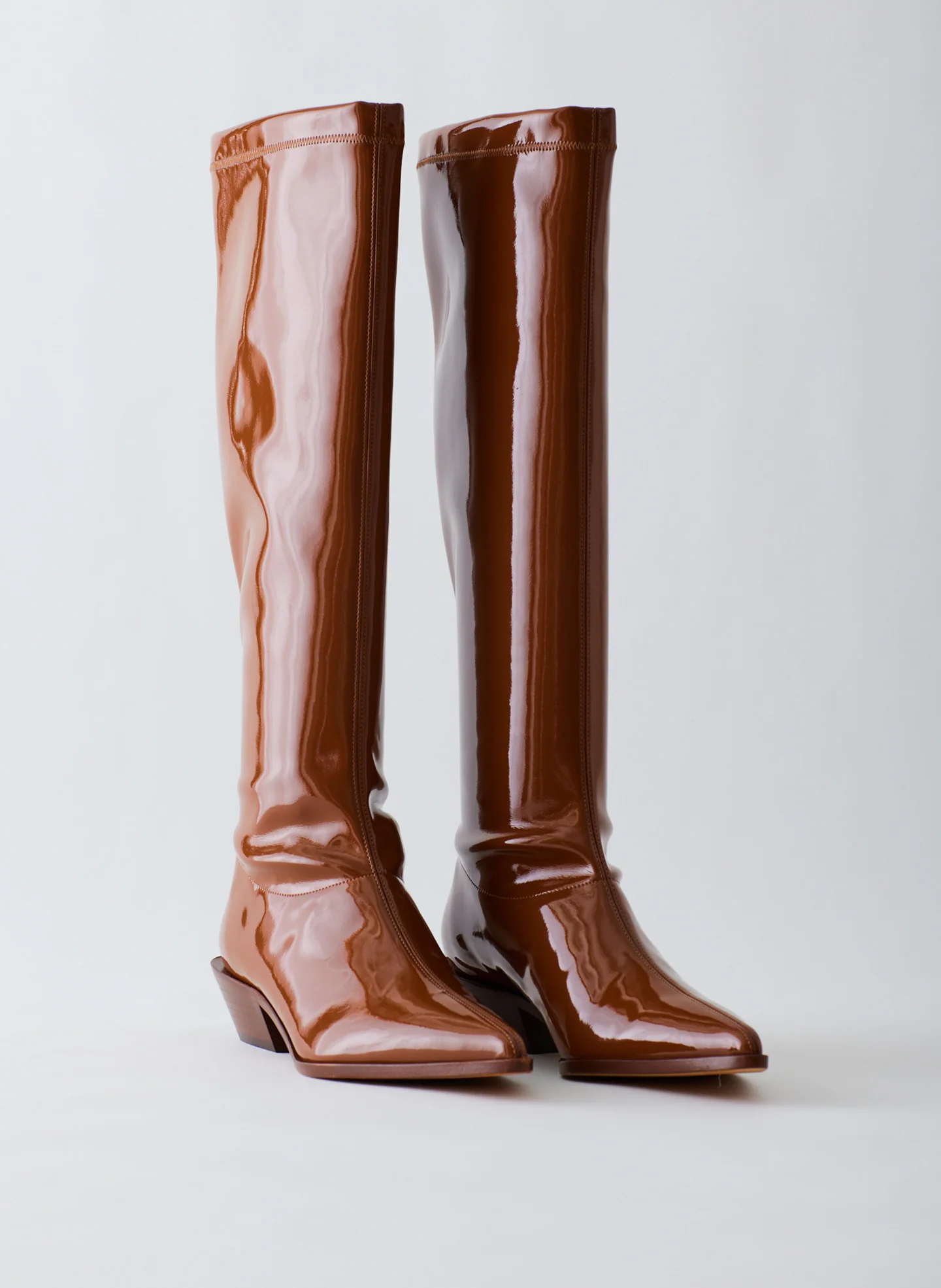 Patent Bronson Boot - Narrow Calf - Image 5