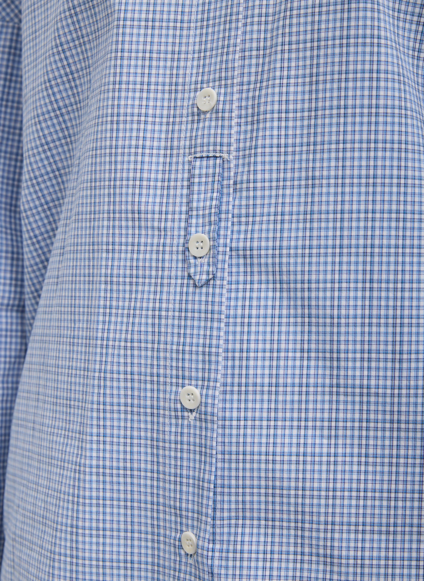 Franklin Oversized Shirt With Hem Detail - Image 3