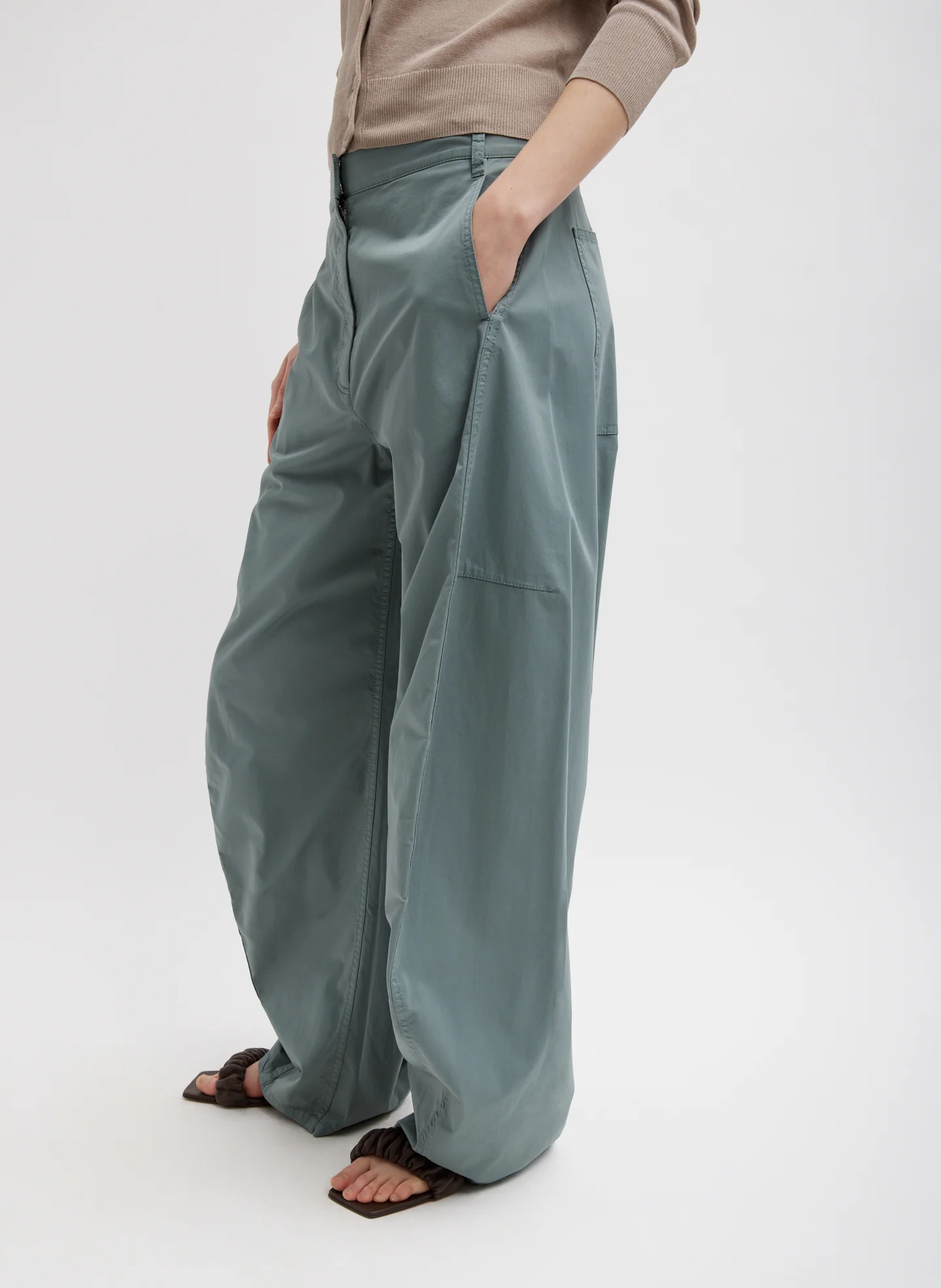 Garment Dyed Silky Cotton Sid Pant - Image 3