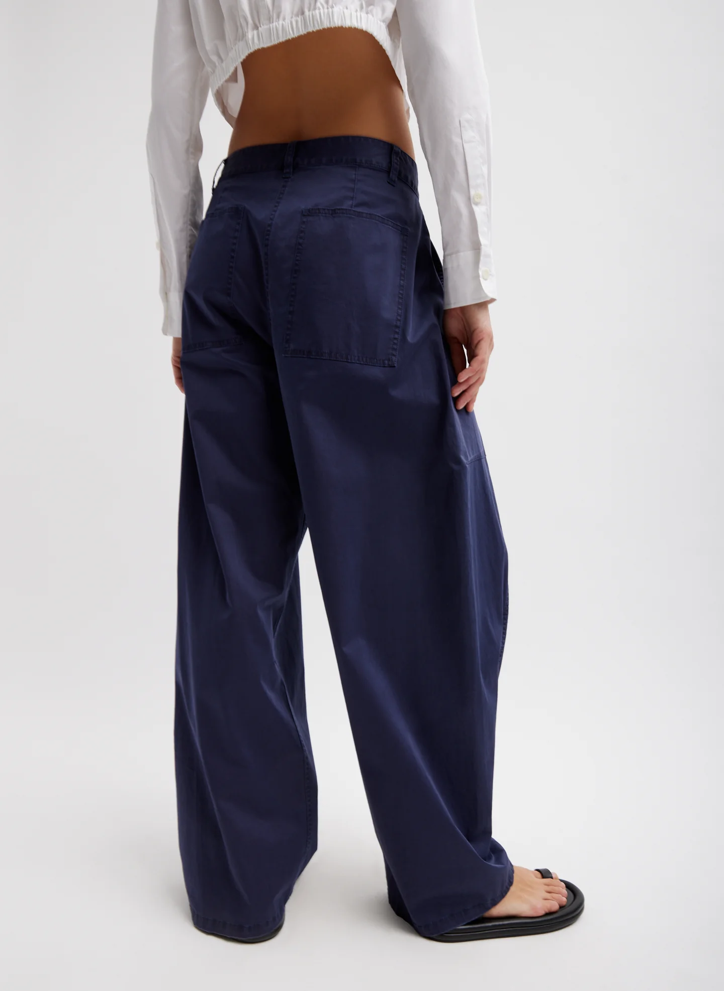 Garment Dyed Silky Cotton Sid Pant - Image 3