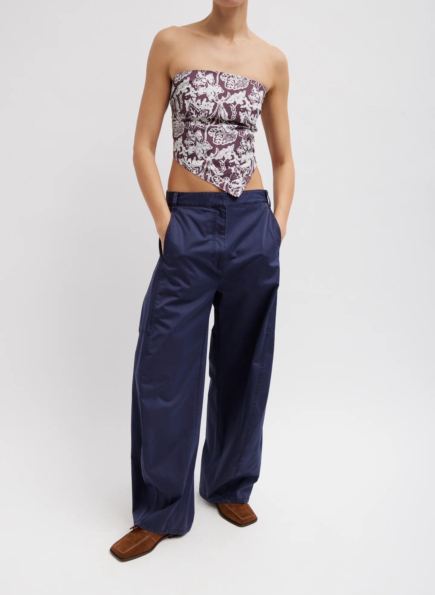 Garment Dyed Silky Cotton Sid Pant - Image 6