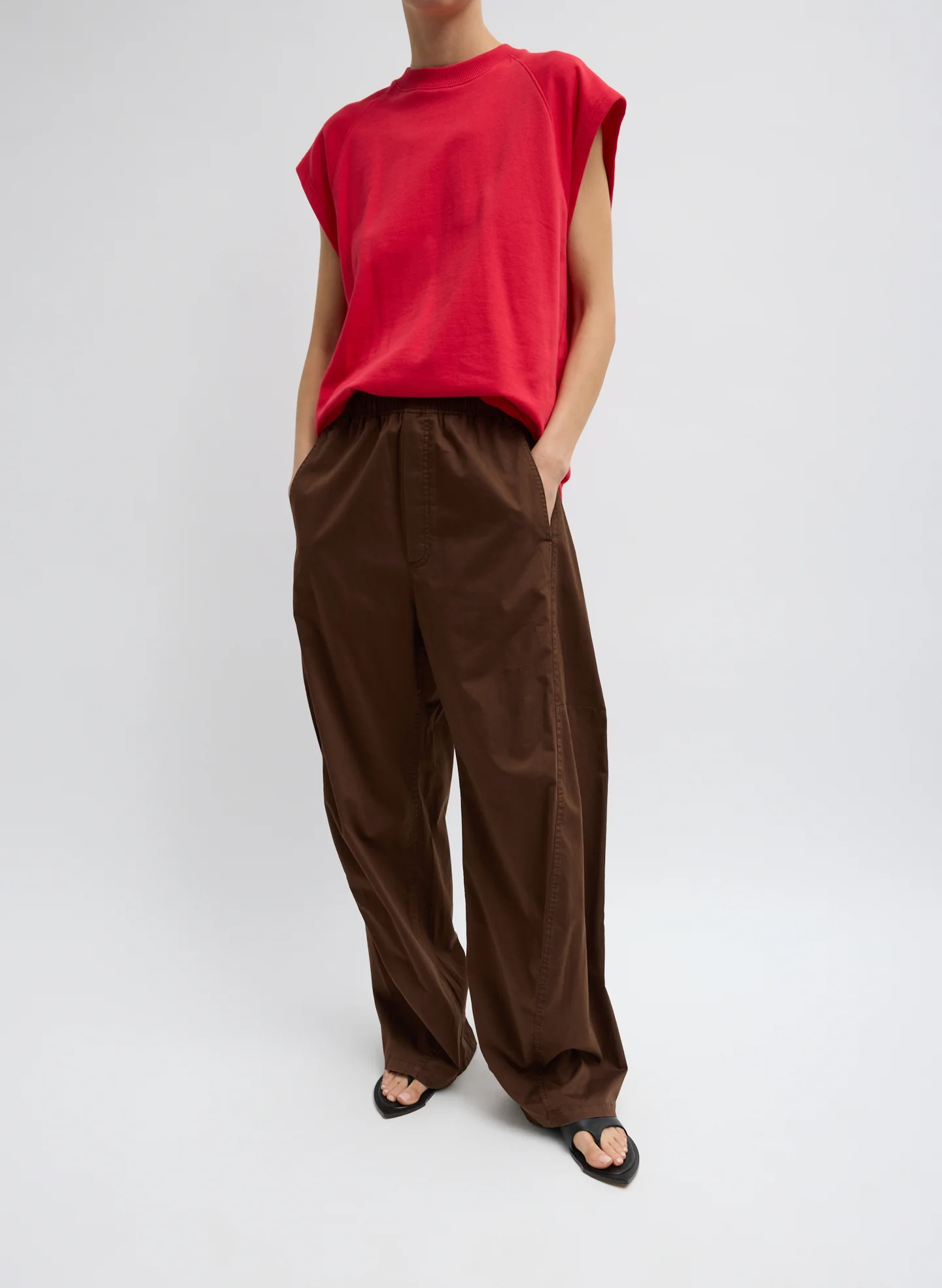 Garment Dyed Silky Cotton Winslow Pull On Pant - Image 8