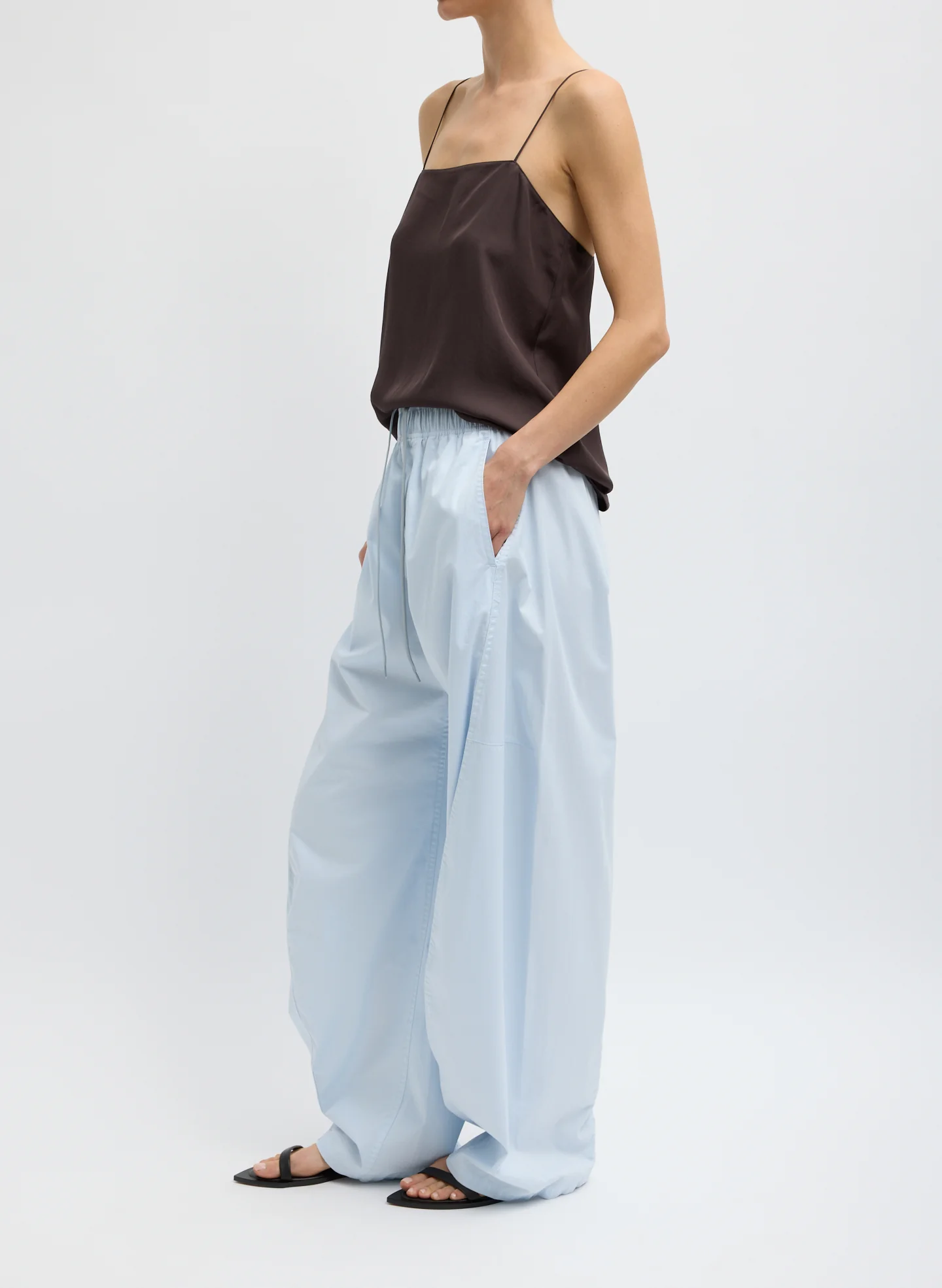 Garment Dyed Silky Cotton Winslow Pull On Pant - Image 3