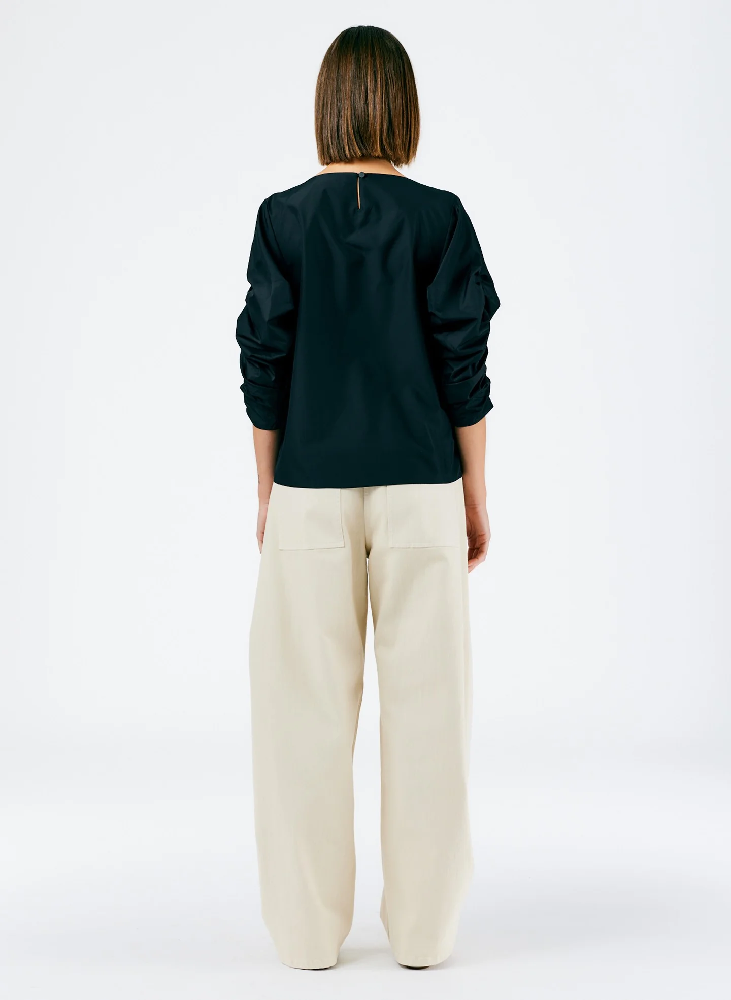 Garment Dyed Stretch Twill Sid Jean - Petite - Image 3