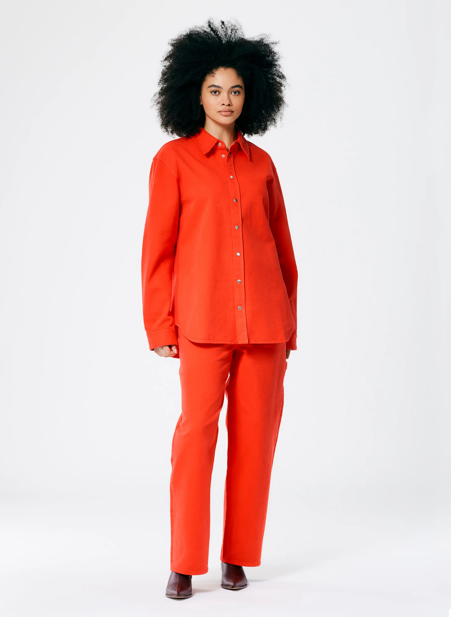 Garment Washed Twill Easy Shirt - Image 4